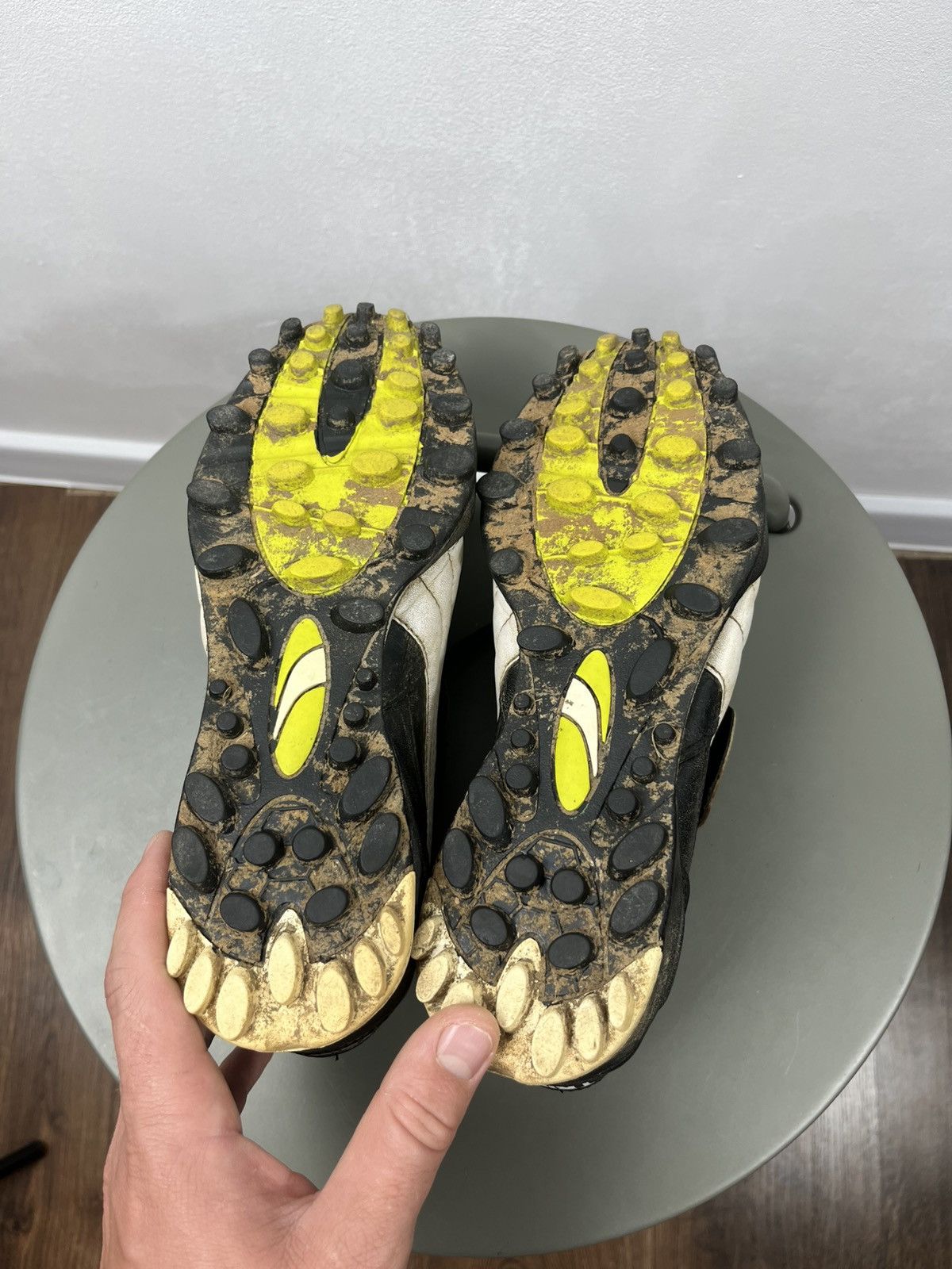 Puma Puma King Classic Vintage Black White Soccer Cleats Size 40 Size US 7.5 / EU 40-41 - 11 Thumbnail