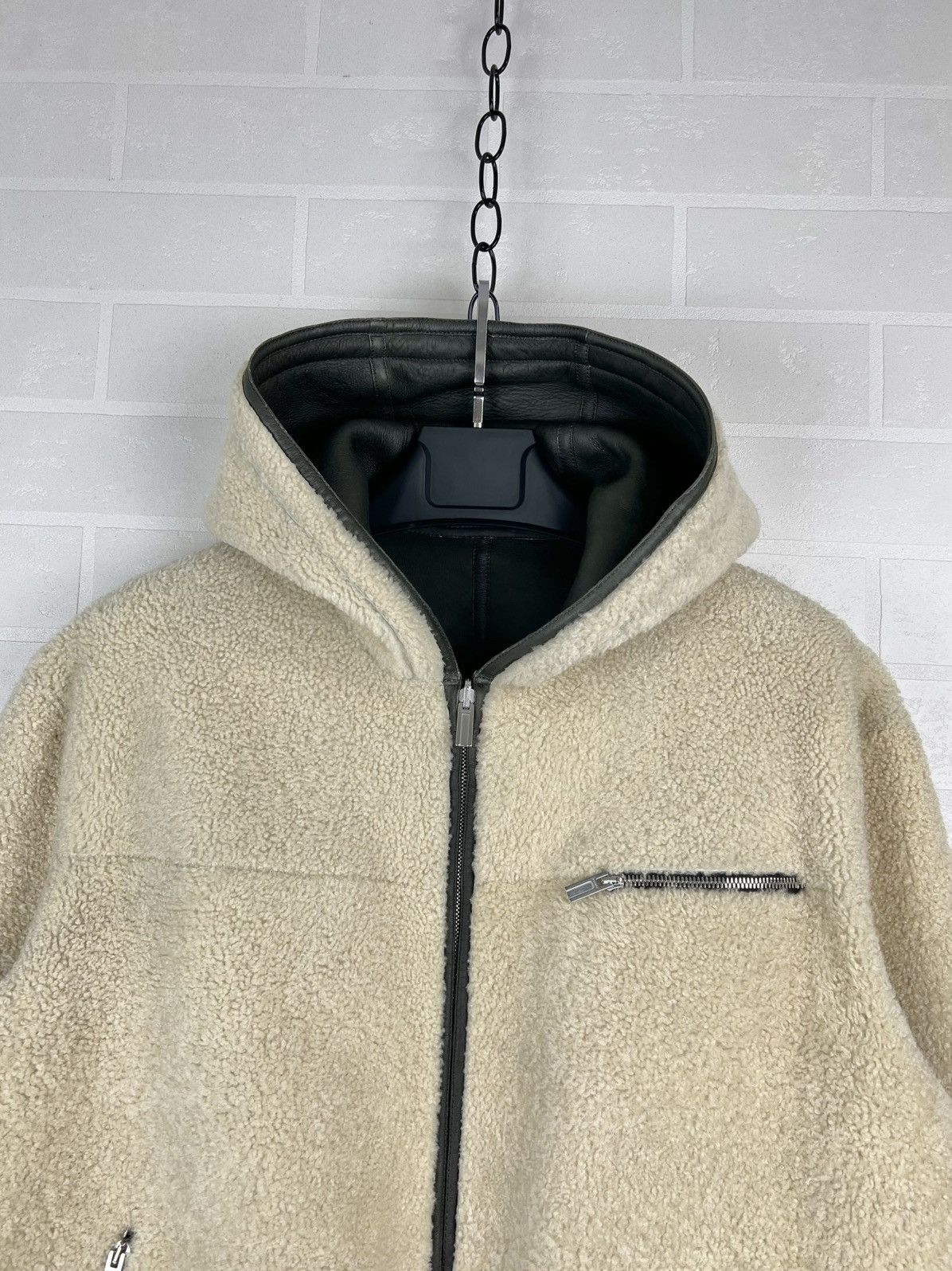 Hermes HERMES Jacket Leather Reversible Lambskin Sheepskin Men’s Size US XL / EU 56 / 4 - 22 Thumbnail