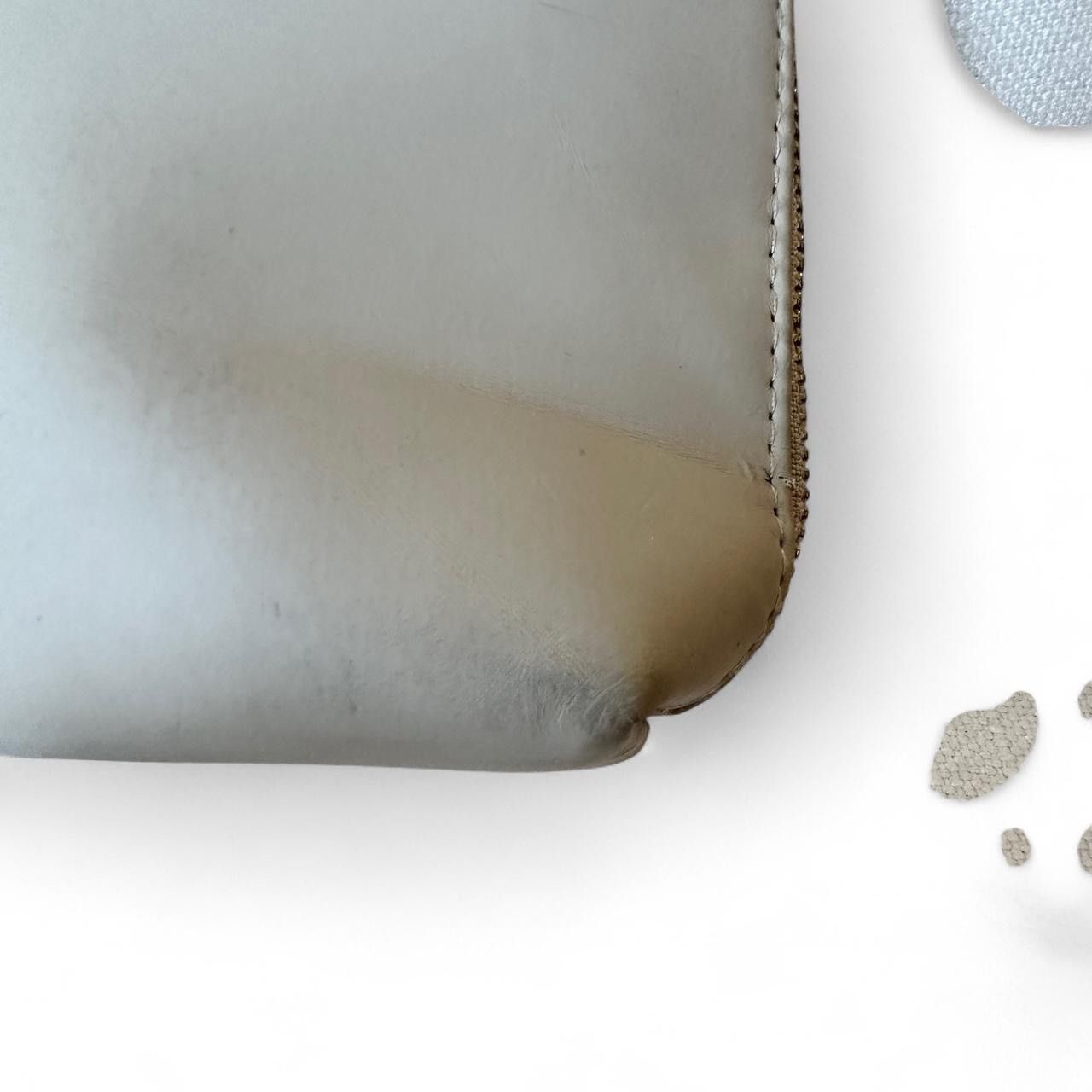 Burberry Burberry Beauty stone/gray leather makeup bag Size ONE SIZE - 4 Thumbnail