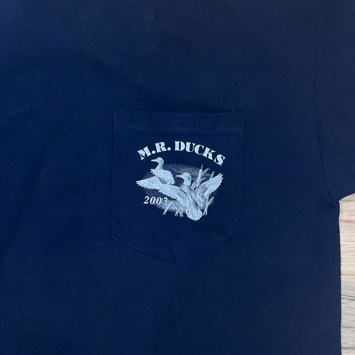 Other Vintage 2003 M.R. Ducks Ocean City Large T Shirt Navy Blue Size US L / EU 52-54 / 3 - 4 Thumbnail