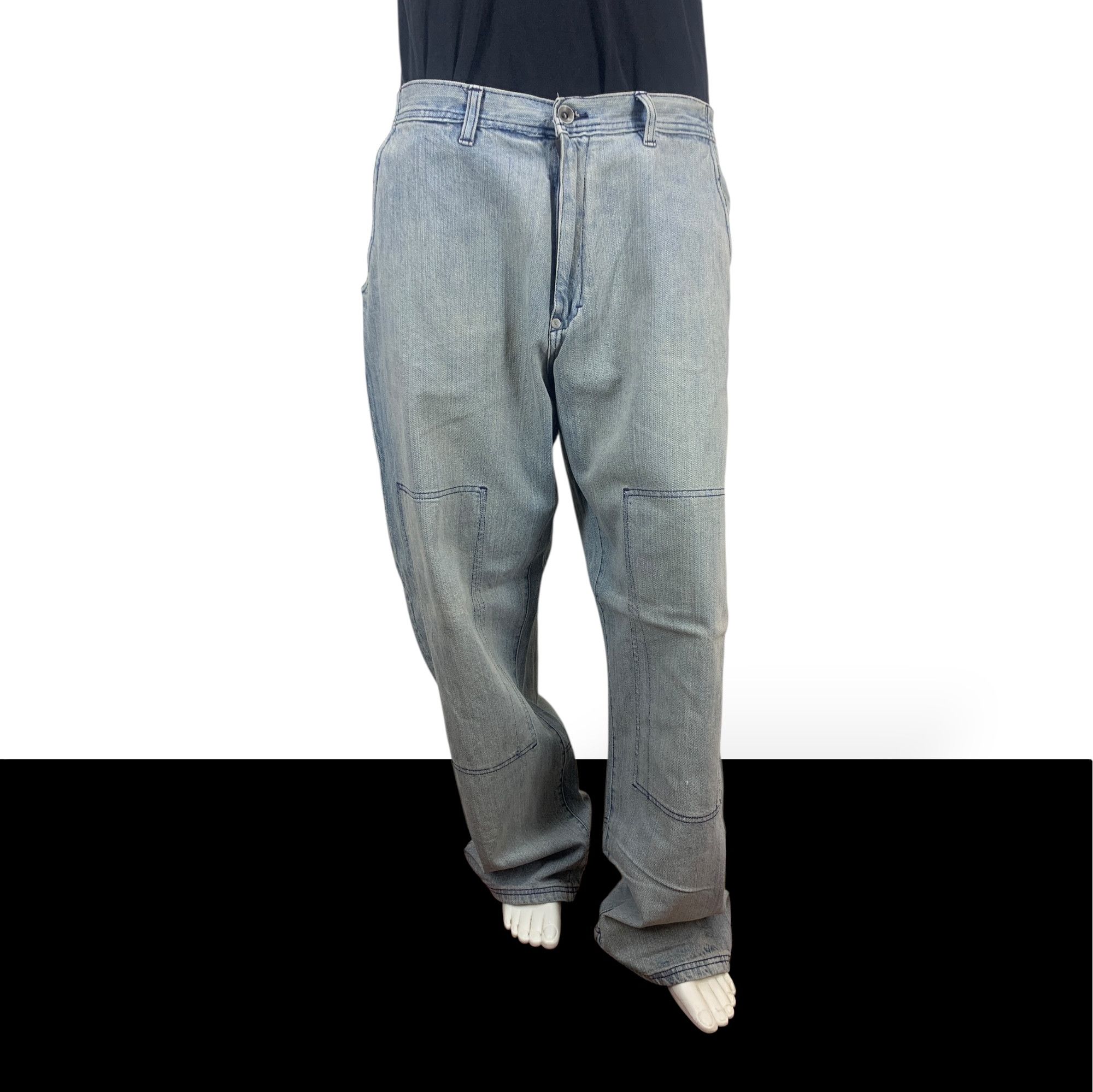 Sean John Sean John Jeans Knee Patch Jeans Hip Hop Skateboard Pants Size US 37 - 1 Thumbnail