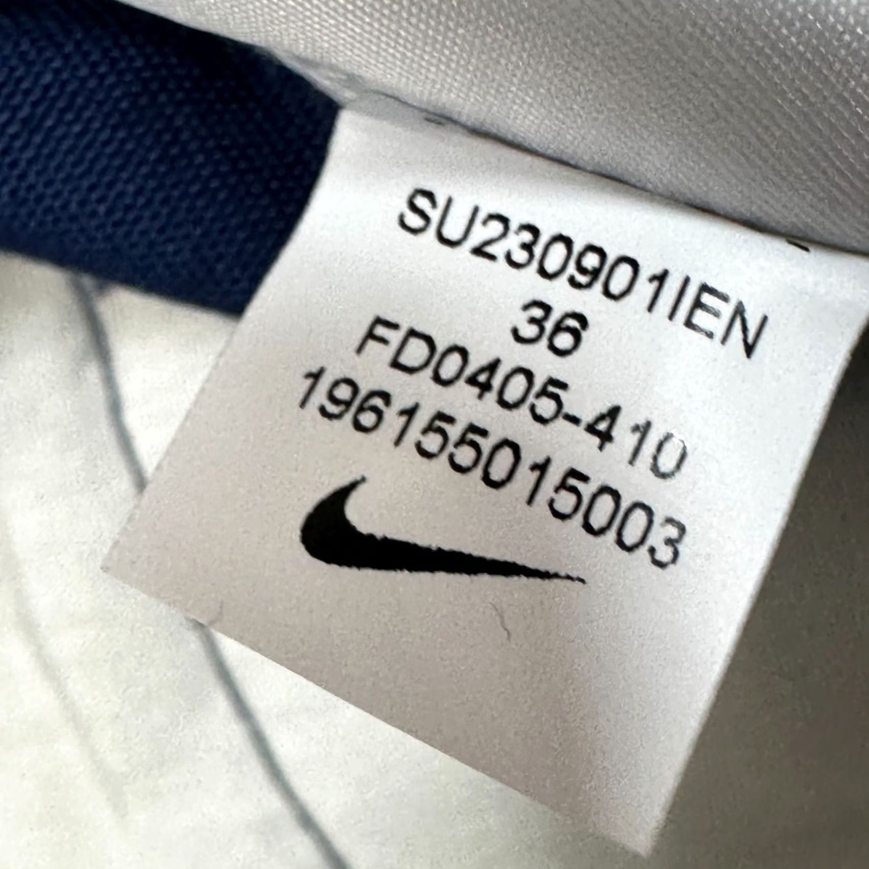 Nike Nike Life El Chino Pants Mens 36x32 Navy Baggy Wide Leg Skater Y2K Drawstring Size US 36 / EU 52 - 5 Thumbnail