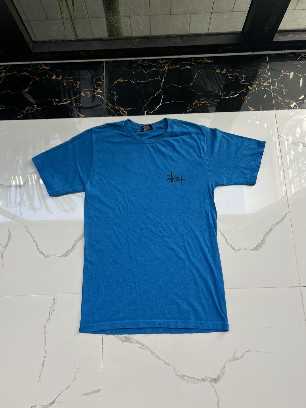 Stussy × Vintage 90’s STUSSY BIG LOGO RARE Y2K TEE ARCHIVE Size US S / EU 44-46 / 1 - 2 Thumbnail