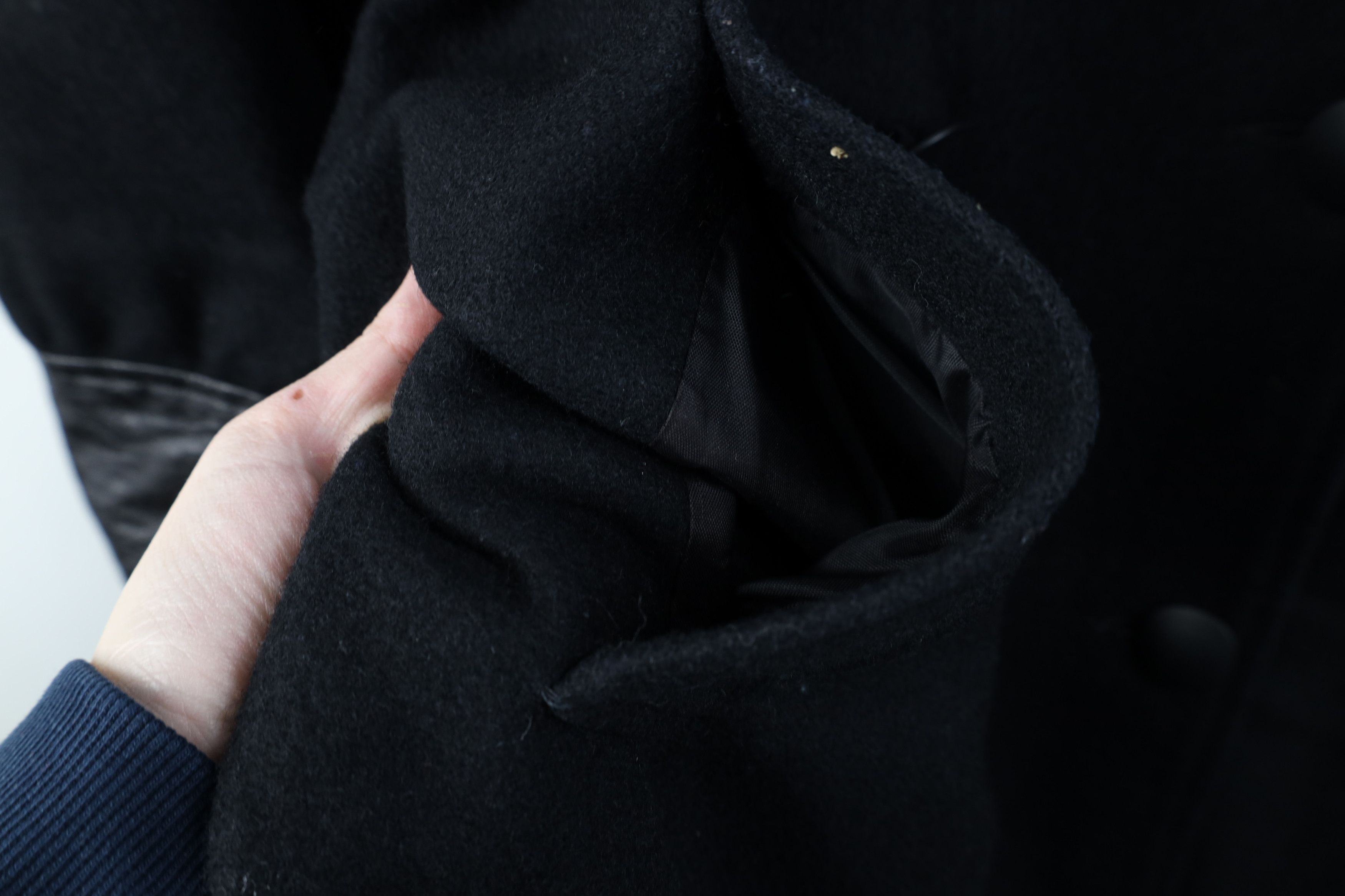 Vintage Vintage 70s 80s Streetwear Trim Trench Coat Jacket Black USA Size XXL / US 16-18 / IT 52-54 - 6 Thumbnail