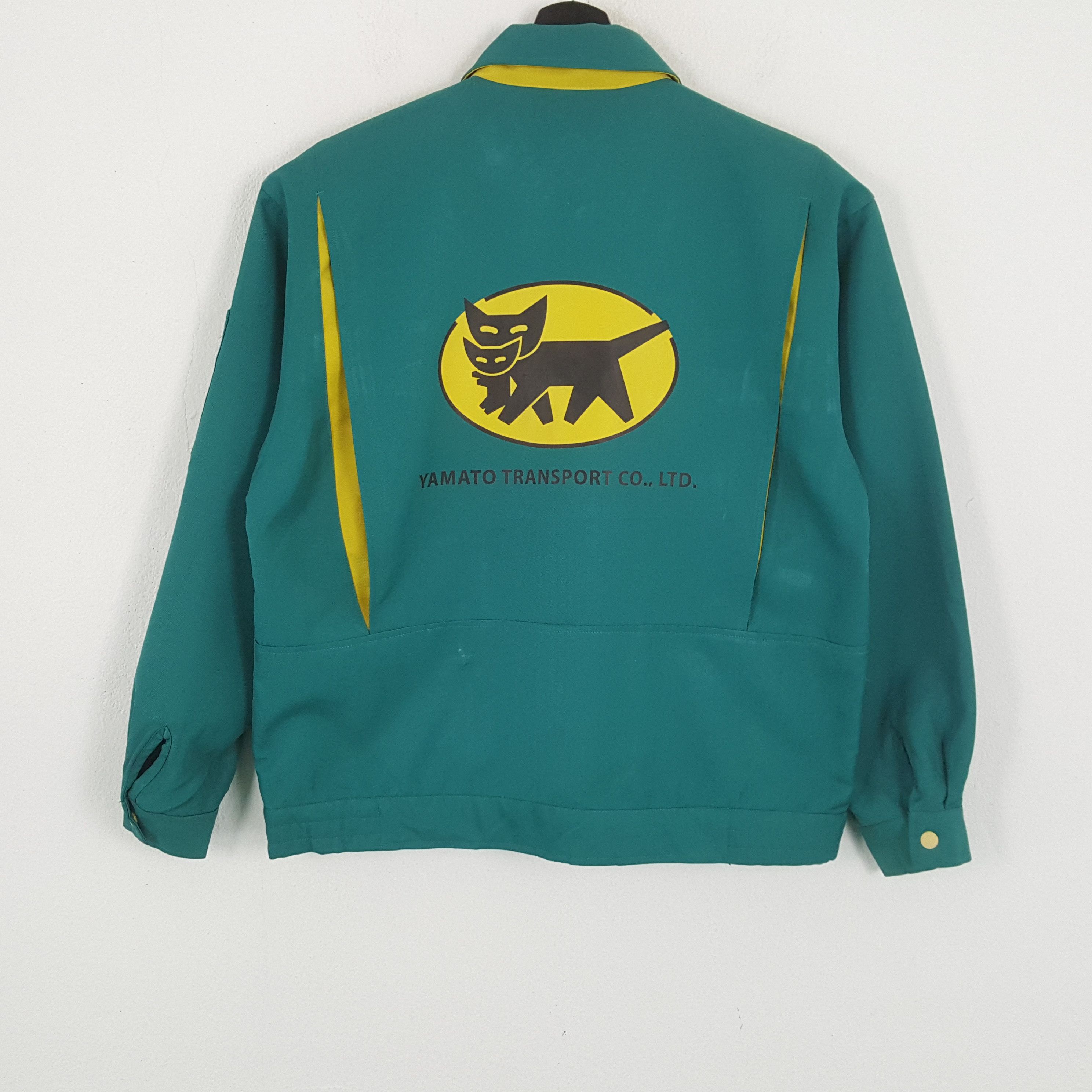 Japanese Brand × Vintage YAMATO TRANSPORT Japanese Workwear Custom Art Jacket Size US M / EU 48-50 / 2 - 1 Thumbnail