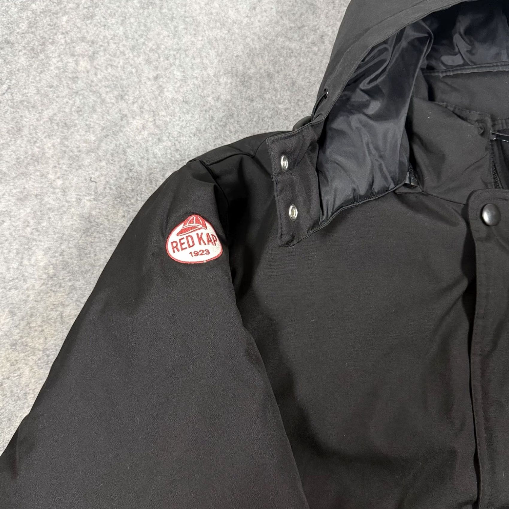 Red Kap Red Kap Parka Jacket Hooded Winter Outdoor Heavyweight Men's XL Black Size US XL / EU 56 / 4 - 4 Thumbnail