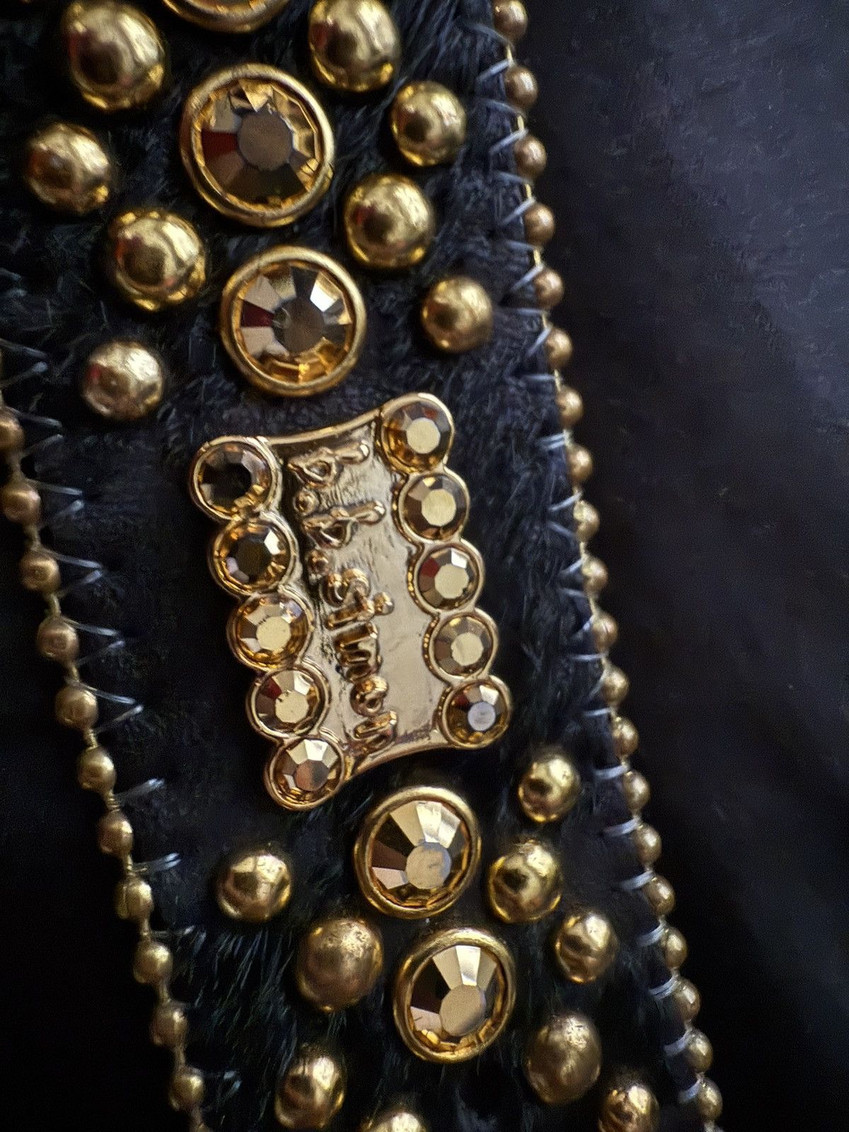 B.B. Simon The Murder Belt - Royal Gold Size 32 - 2 Thumbnail