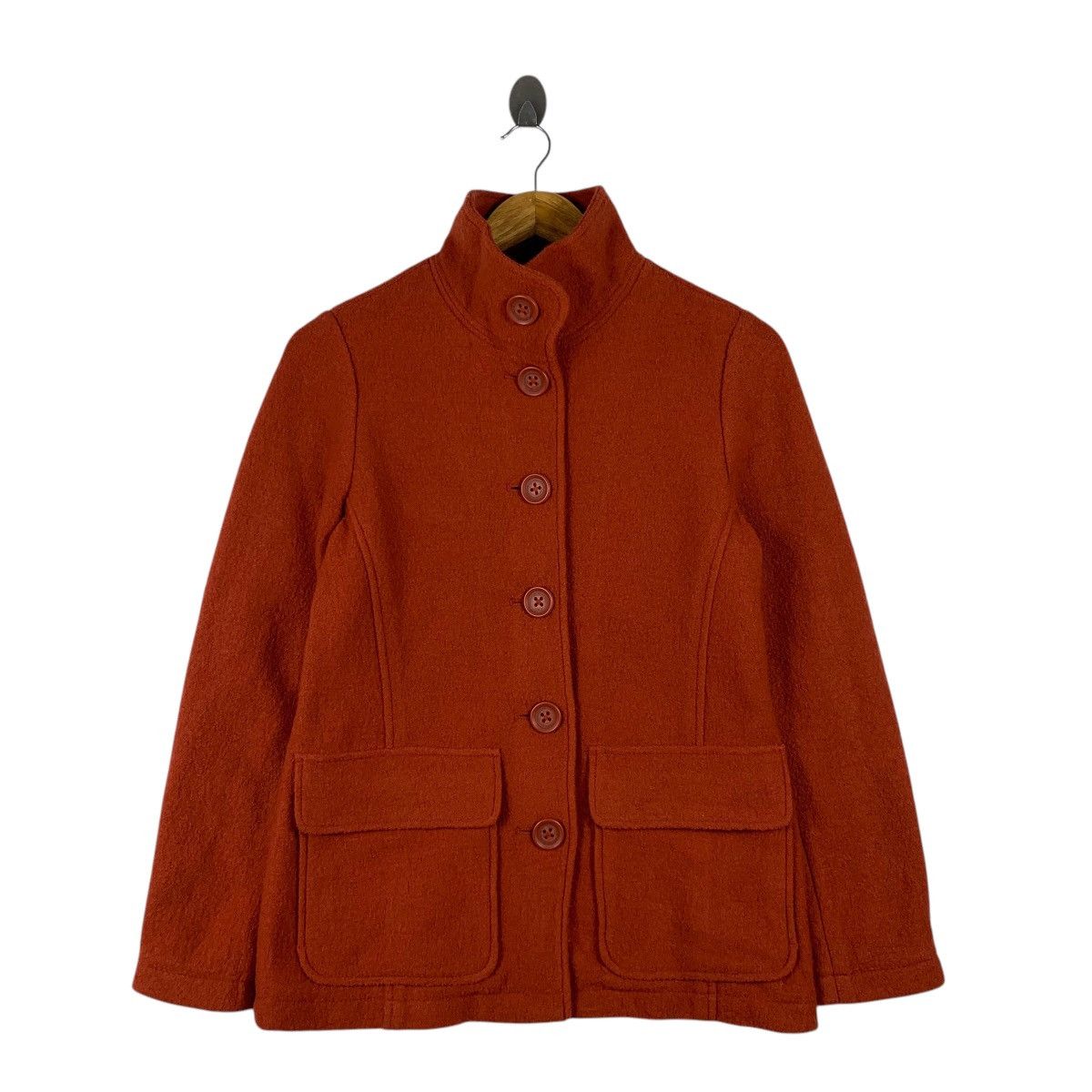 L.L. Bean L.L.BEAN Outdoor Sportswear Wool Double Pocket Coat Jacket Size S / US 4 / IT 40 - 1 Thumbnail