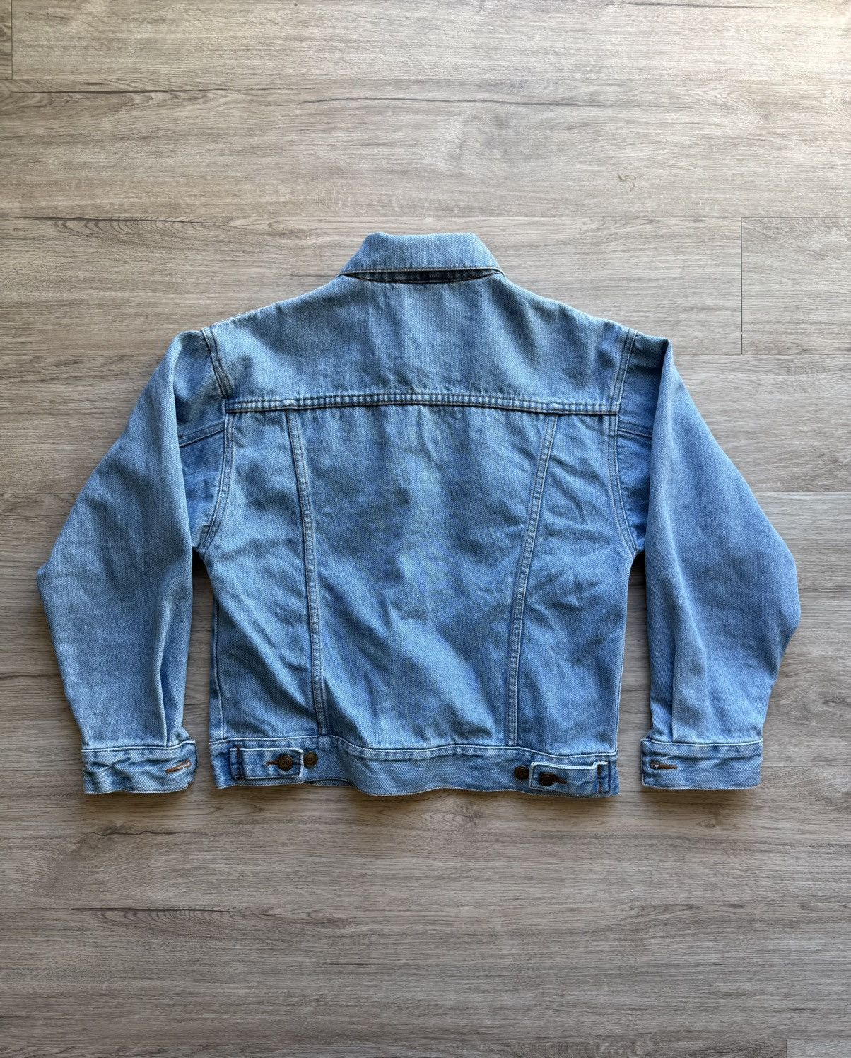 Vintage Vintage Cropped Denim Jacket Size US M / EU 48-50 / 2 - 2 Thumbnail