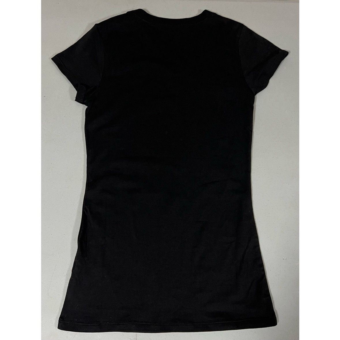 Japanese Brand Ambiance Black Solid Short Sleeve Tee T-Shirt Top Size S 🖤 Size S / US 4 / IT 40 - 3 Thumbnail