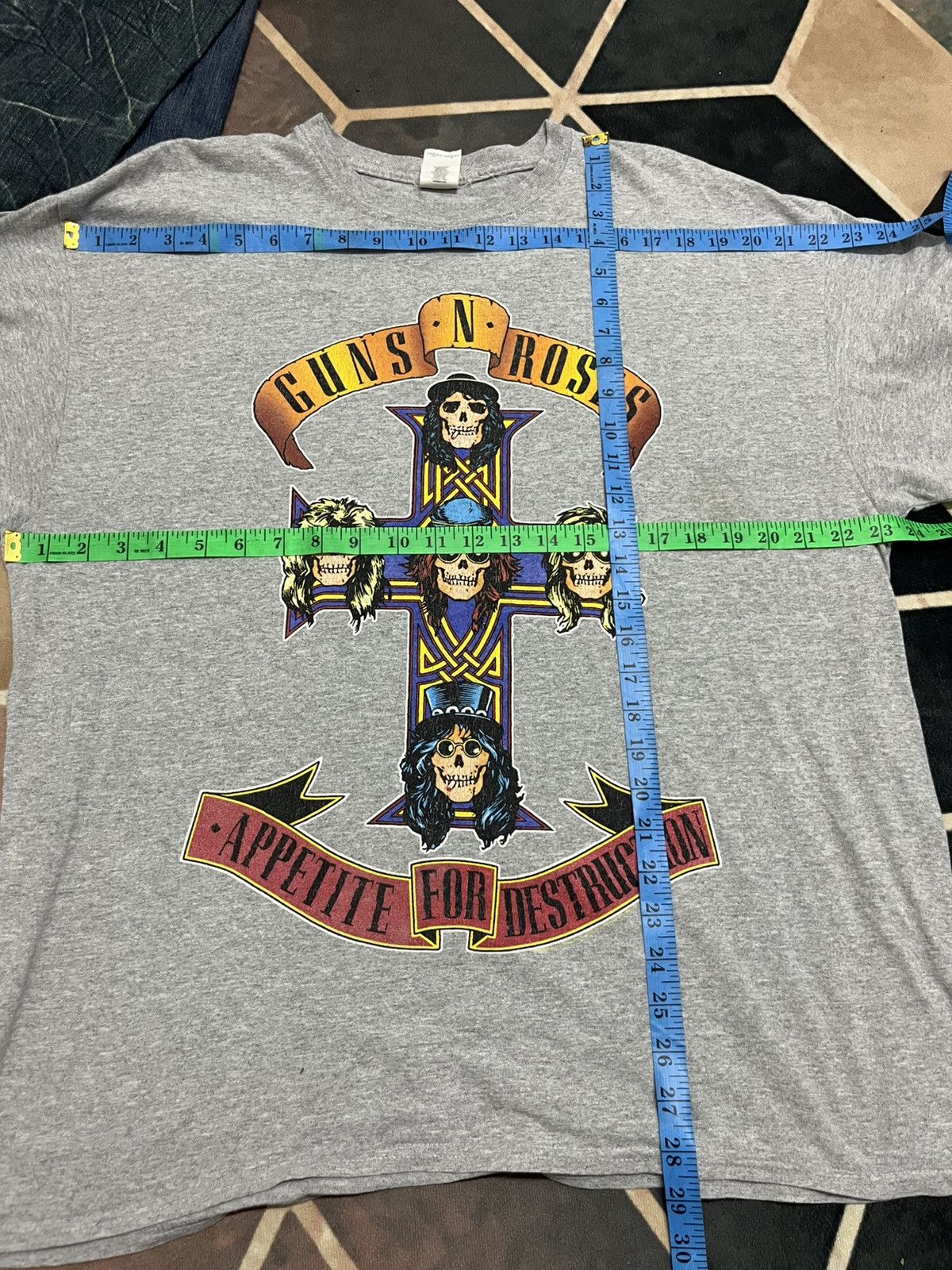 Band Tees 💥Guns N Roses Appetite For Destruction Tour T Shirts Size US L / EU 52-54 / 3 - 11 Thumbnail