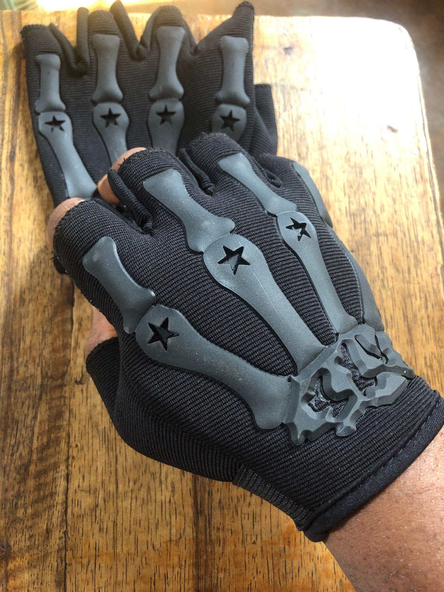 Designer × Japanese Brand Riding Half Finger Glove Size ONE SIZE - 3 Thumbnail