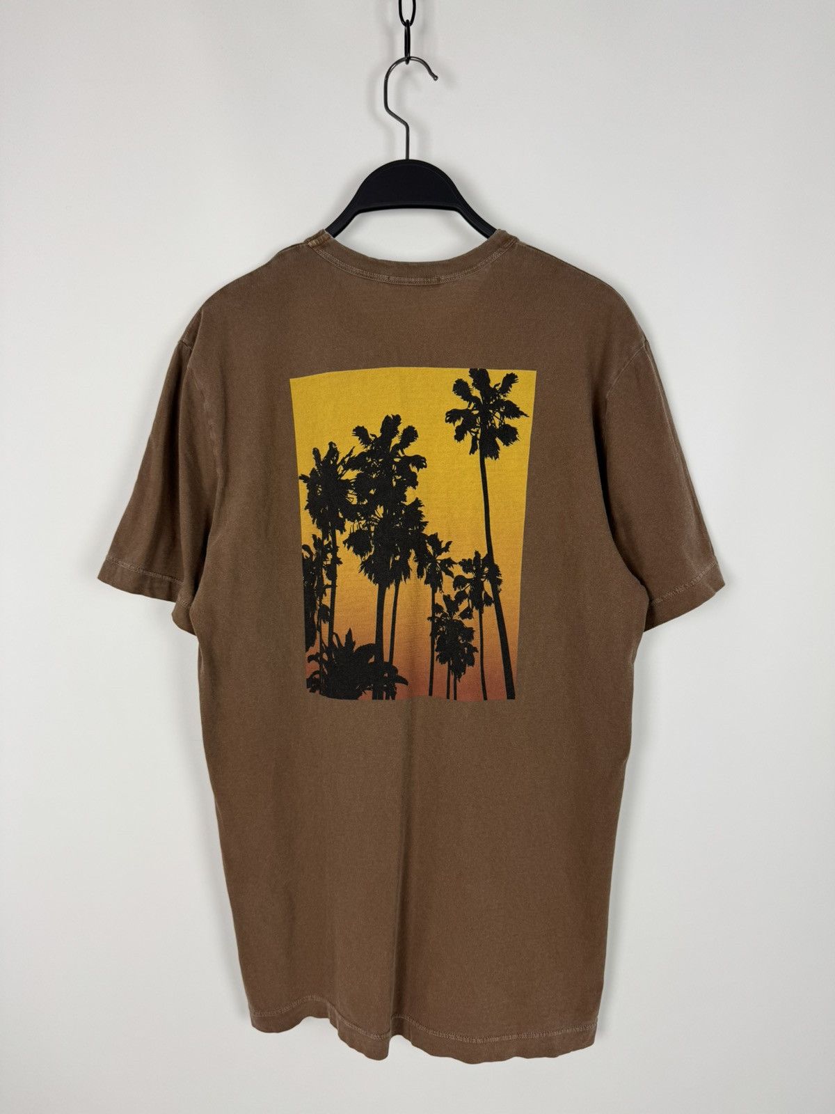 James Perse Distressed James Perse Palm Graphic T-Shirt Size US S / EU 44-46 / 1 - 8 Thumbnail