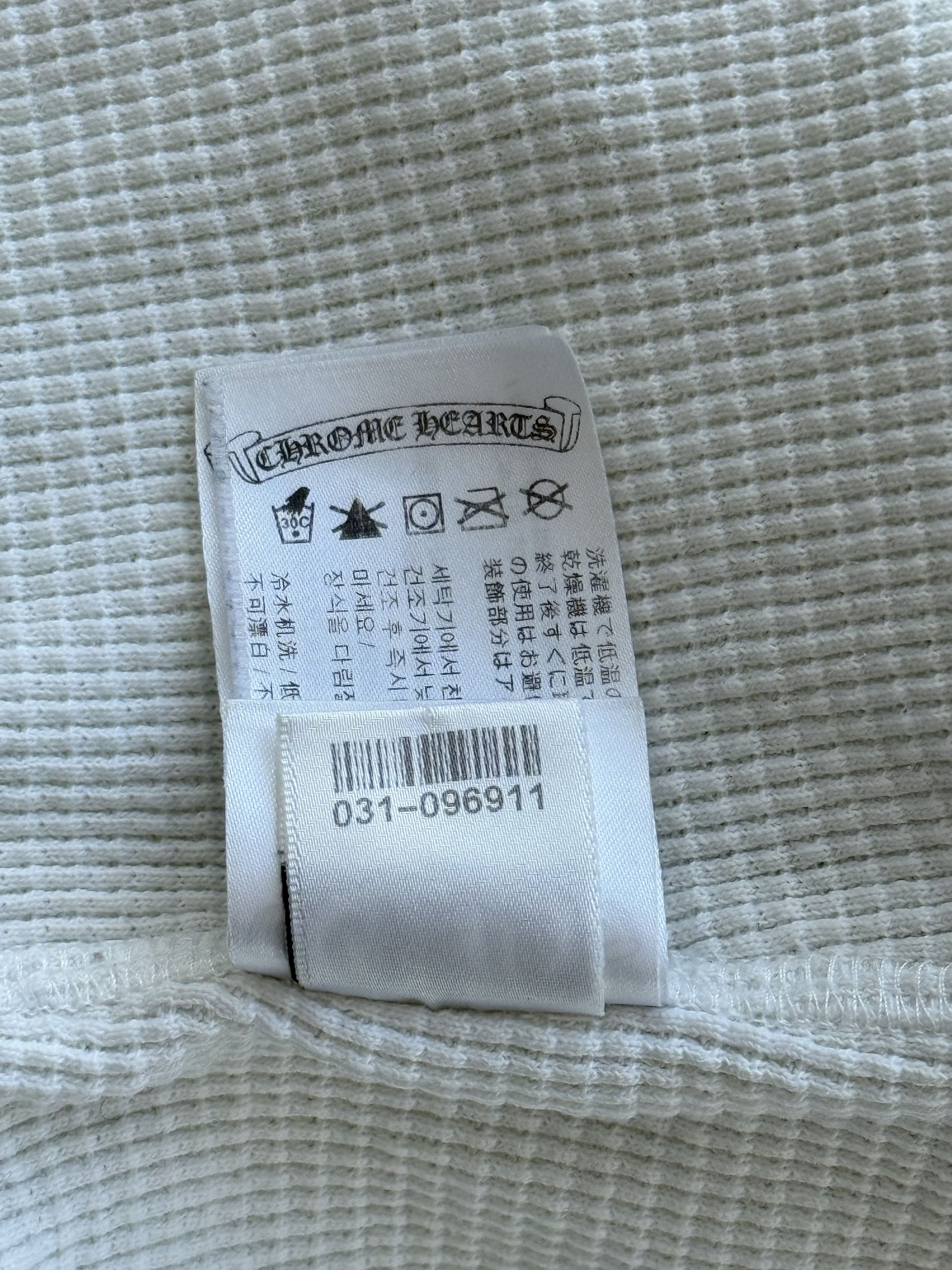 Chrome Hearts Matty Boy Lime Green Chainlink Thermal Zip Up Hoodie Size US M / EU 48-50 / 2 - 8 Thumbnail