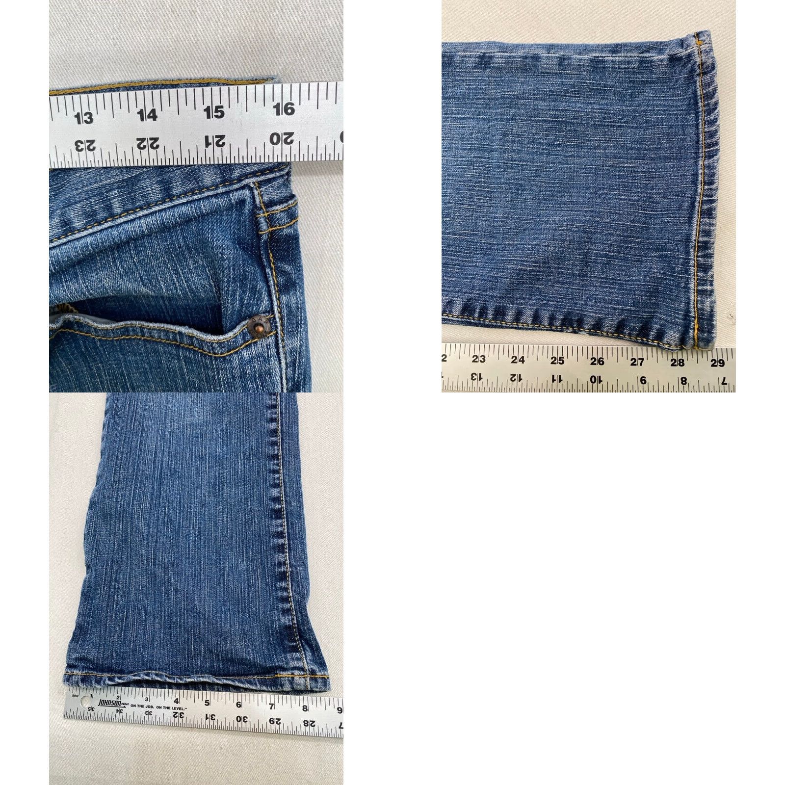 Gap Gap Jeans Womens 8 Ankle Blue Denim Bootcut 5-Pocket 3279 XS? Size 30" / US 8 / IT 44 - 8 Thumbnail