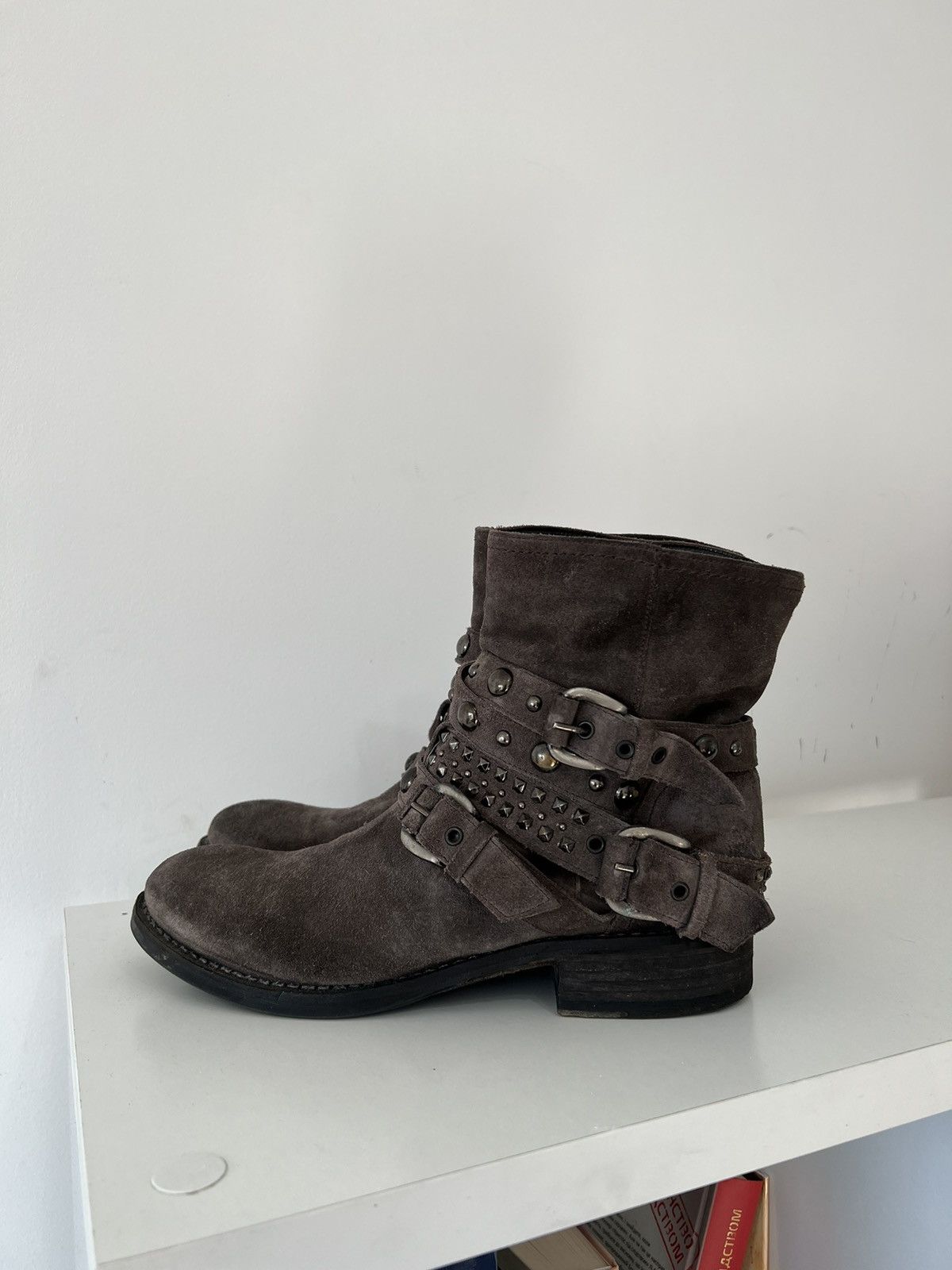 Vintage EU 39/ Avant-Grade Zip Boots AS98 style Size US 9 / IT 39 - 1 Thumbnail