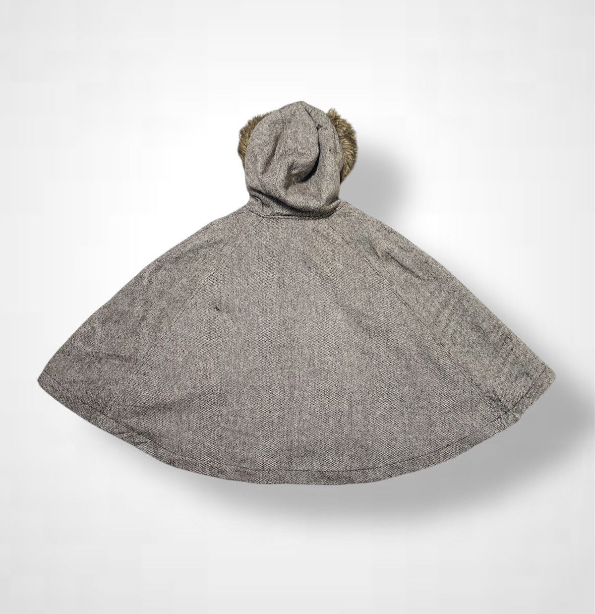 If Six Was Nine Vtg Sky Bomber Wool Lined Fleece Fur Hoodie Duffle Poncho Size US M / EU 48-50 / 2 - 3 Thumbnail