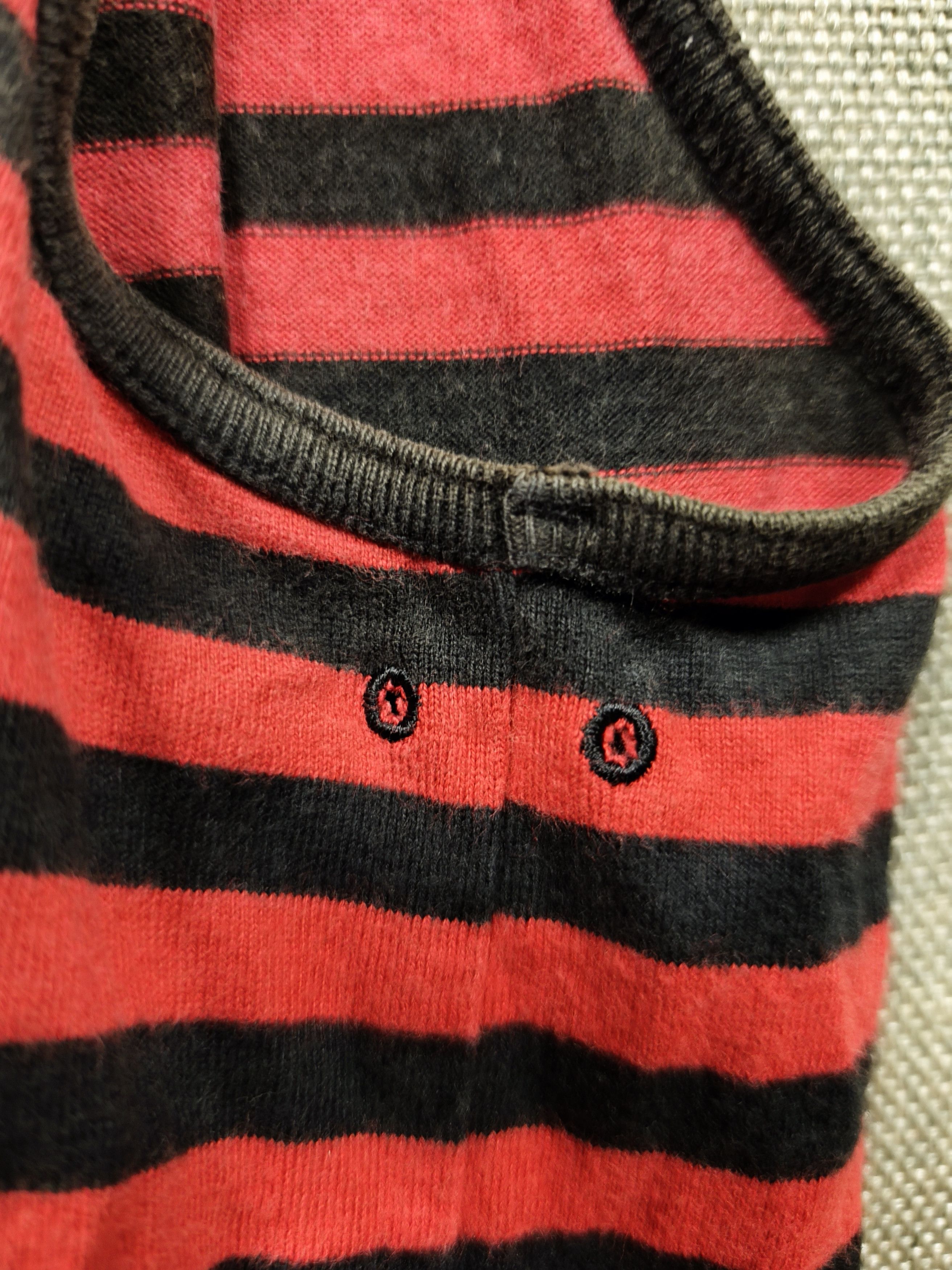 Number (N)ine Number (N)ine SS03 "Touch Me I'm Sick" Striped Tank Top Size US S / EU 44-46 / 1 - 3 Thumbnail