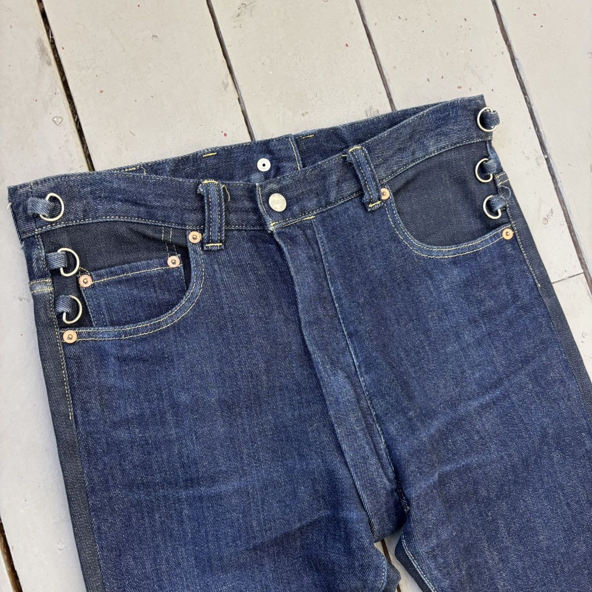 Comme des Garcons Ganryu Deconstructed Denim Size US 32 / EU 48 - 3 Thumbnail