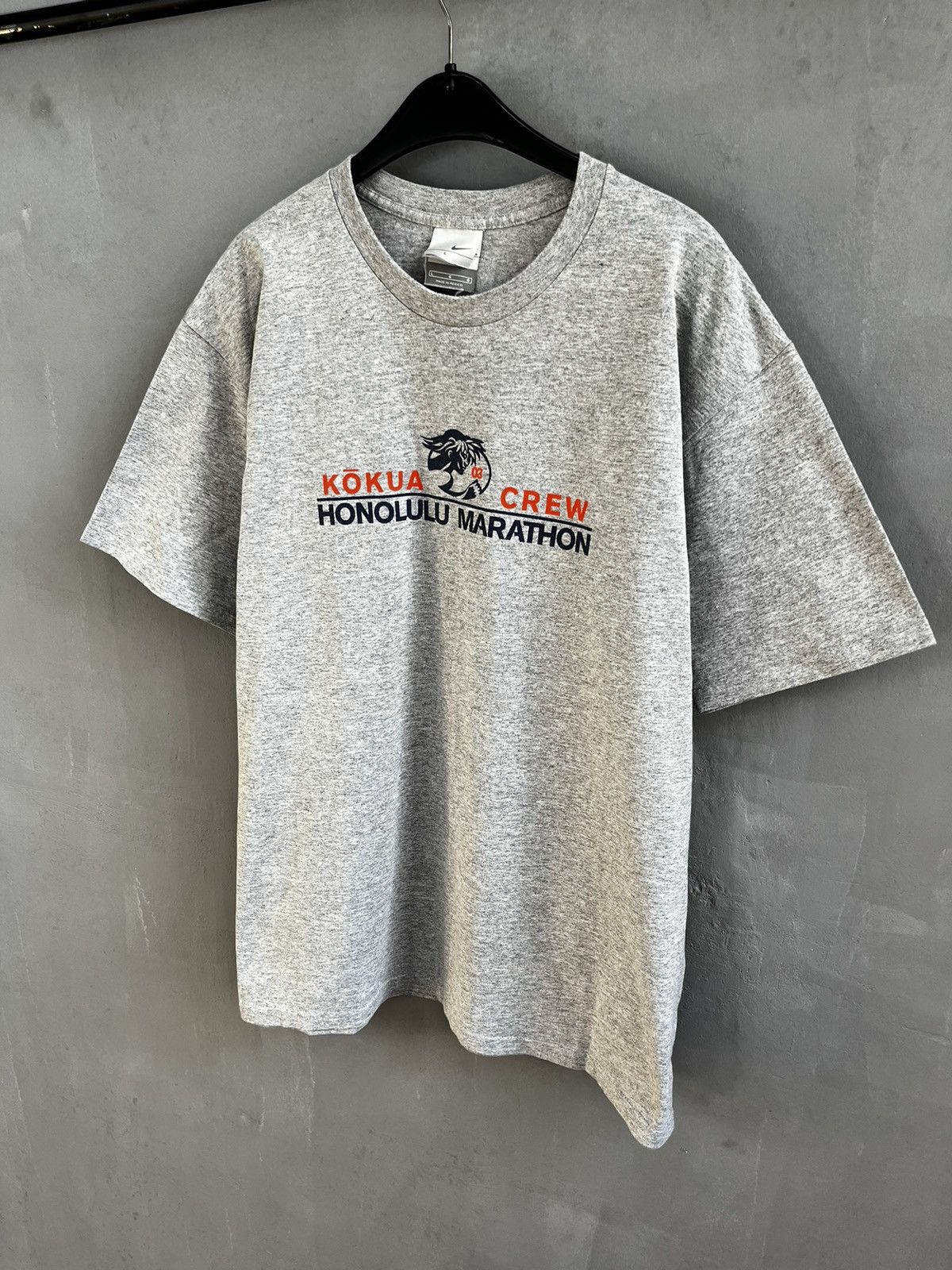 Nike × Vintage Nike marathon Honolulu t shirt vintage 90s Size US L / EU 52-54 / 3 - 1 Thumbnail