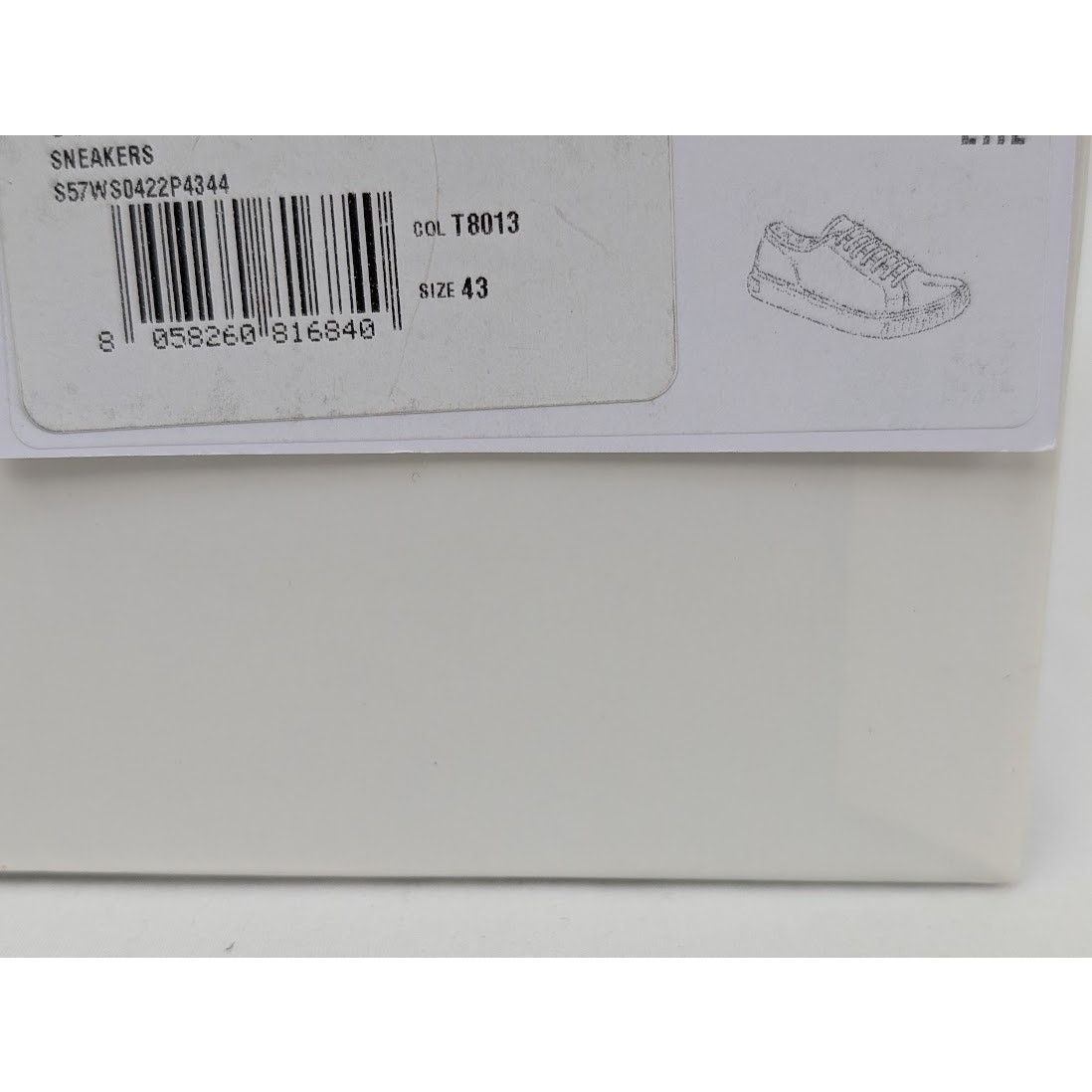 Maison Margiela o1rshd1 Tabi Low-top sneakers in Black/Beige Size US 10 / EU 43 - 20 Thumbnail