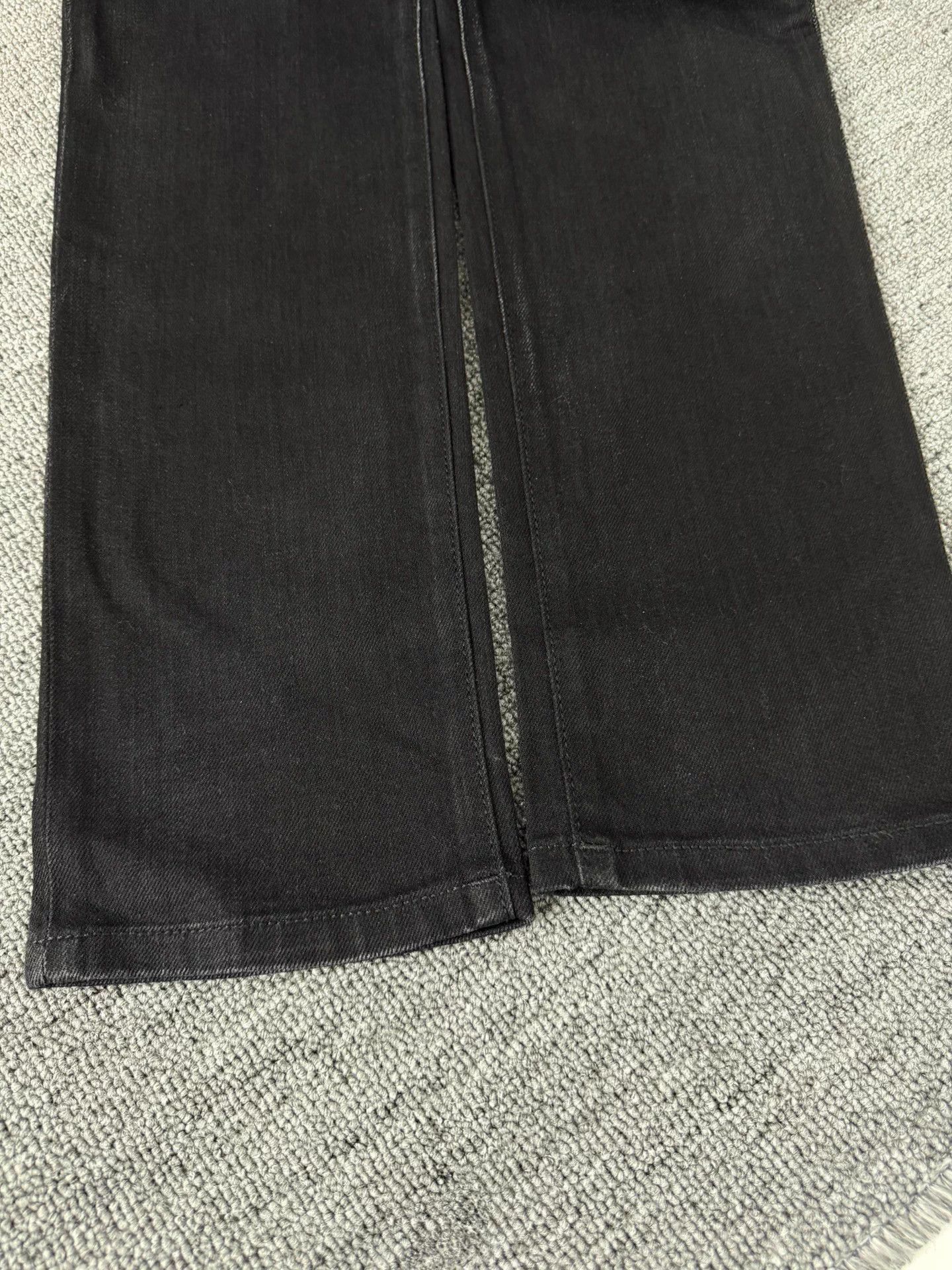 Saint Laurent Paris SLP 20FW D02 Black Distressed Jeans 32 Unaltered Size US 32 / EU 48 - 4 Thumbnail