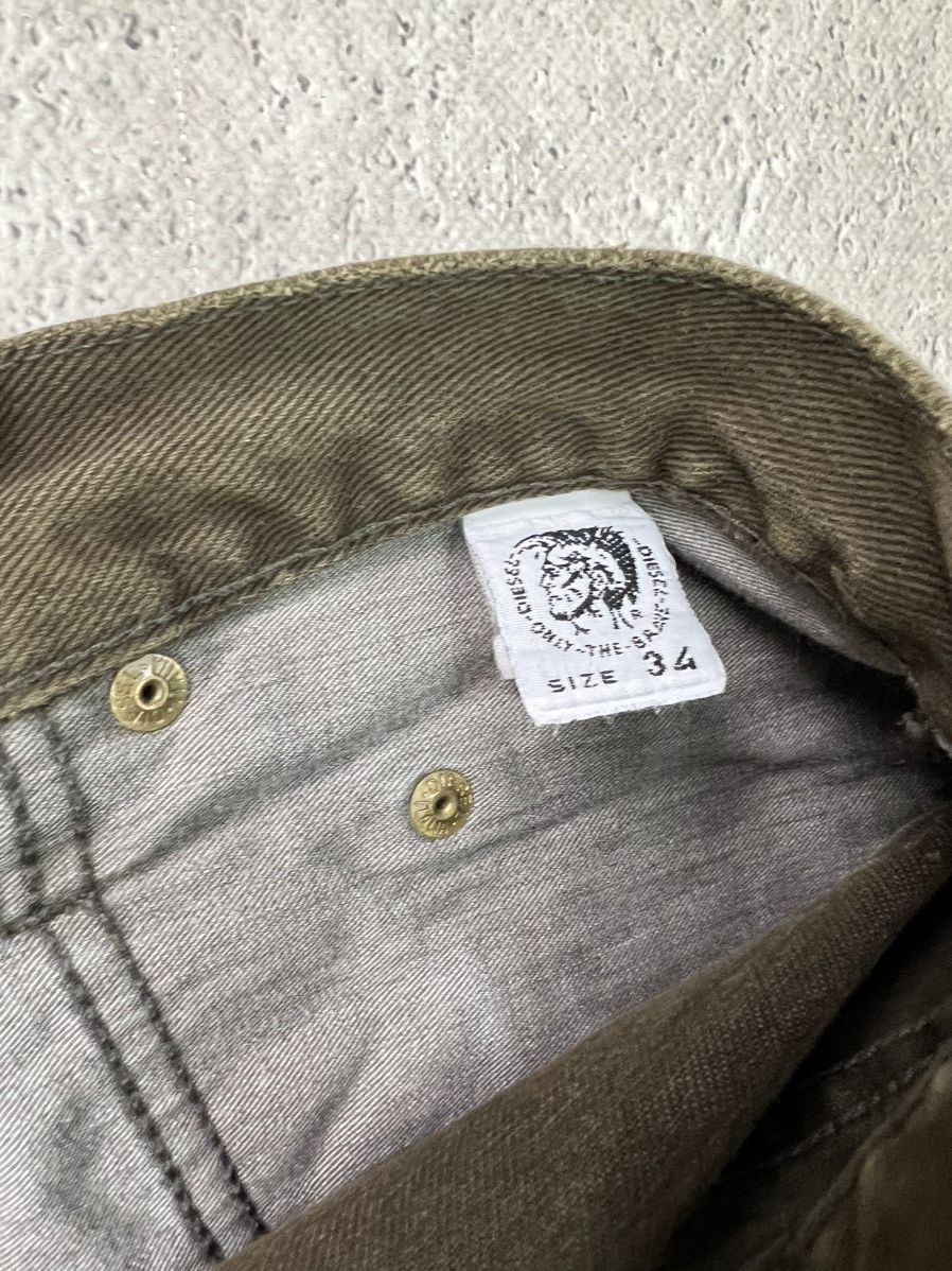 Diesel × Vintage Diesel Distressed Pants Vintage Dirty Faded Y2K Size US 34 / EU 50 - 10 Thumbnail
