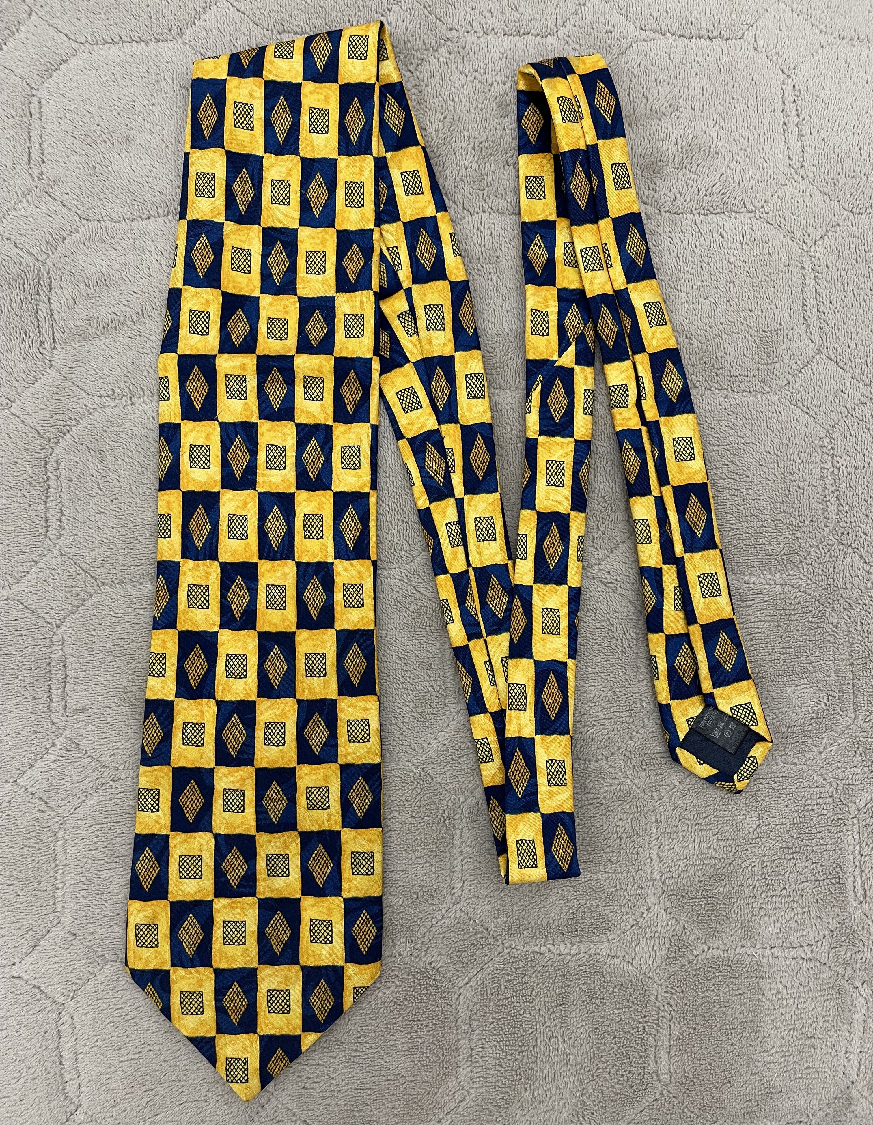 Marks & Spencer × Vintage MARKS SPENCER Vintage Tie Size ONE SIZE - 5 Thumbnail