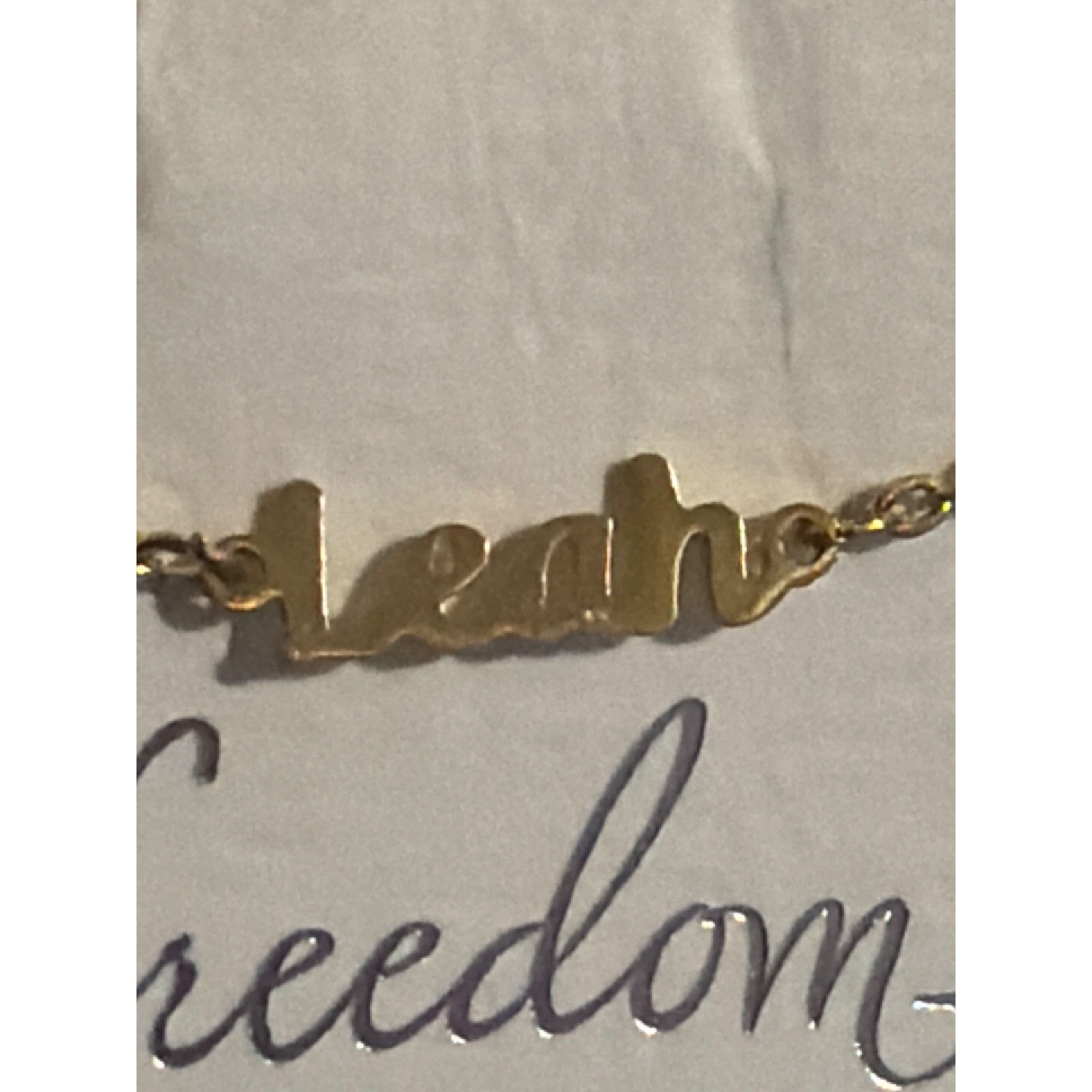 Other Freedom Bracelet Leah Gold Tone Adjustable Nickel-Free Marin Size ONE SIZE - 3 Thumbnail