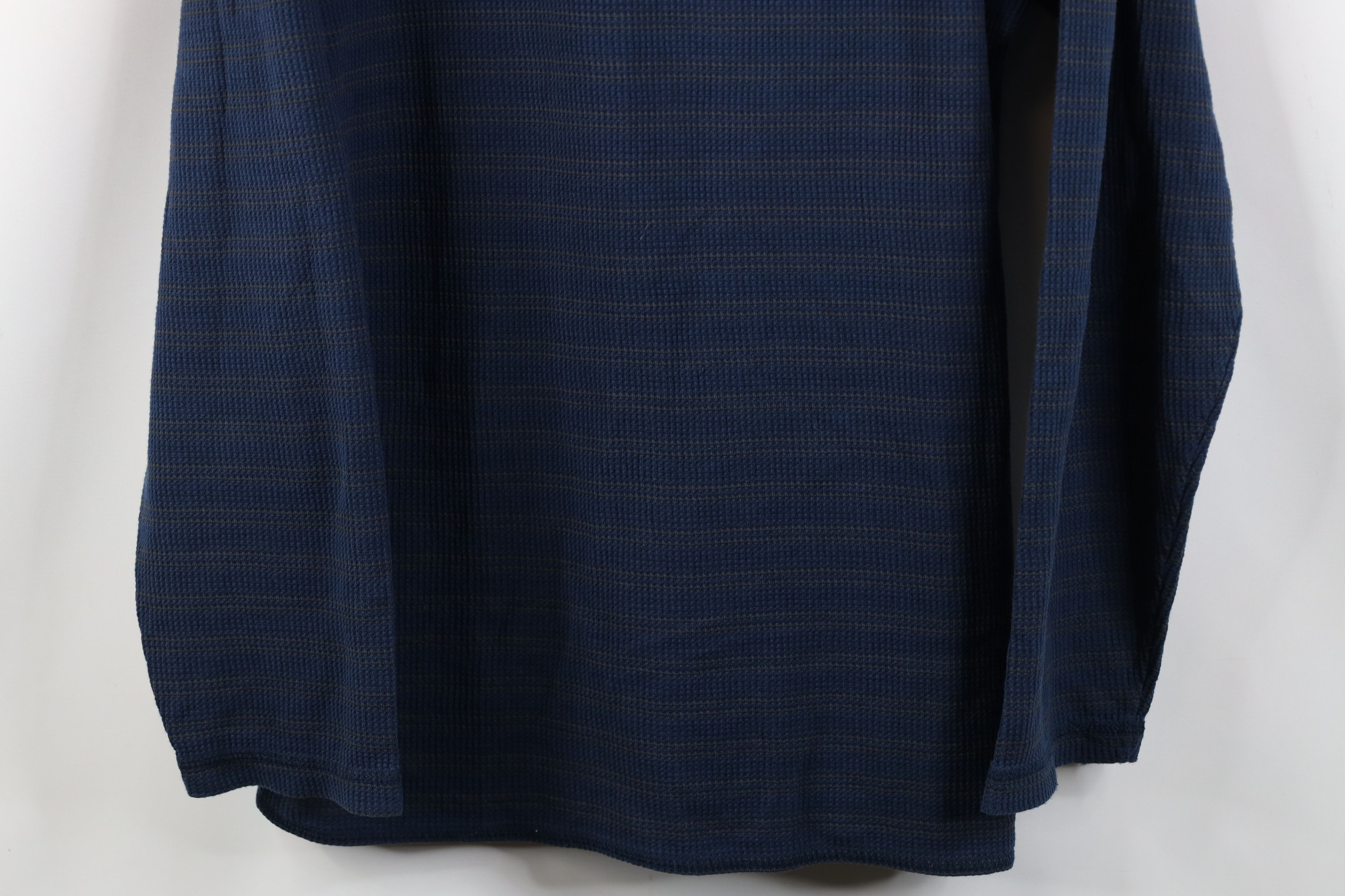 Calvin Klein Vintage 90s Y2K Calvin Klein Waffle Knit Long Sleeve T-Shirt Size US L / EU 52-54 / 3 - 3 Thumbnail