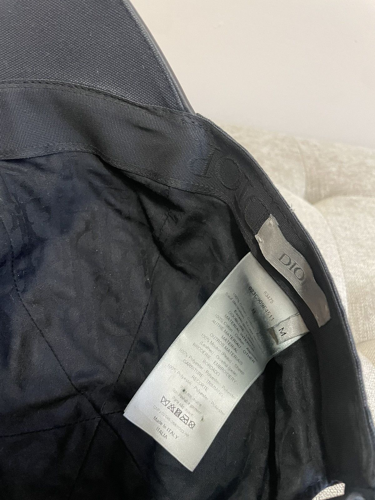 Dior DIOR FLEURS BASEBALL CAP Size ONE SIZE - 5 Thumbnail
