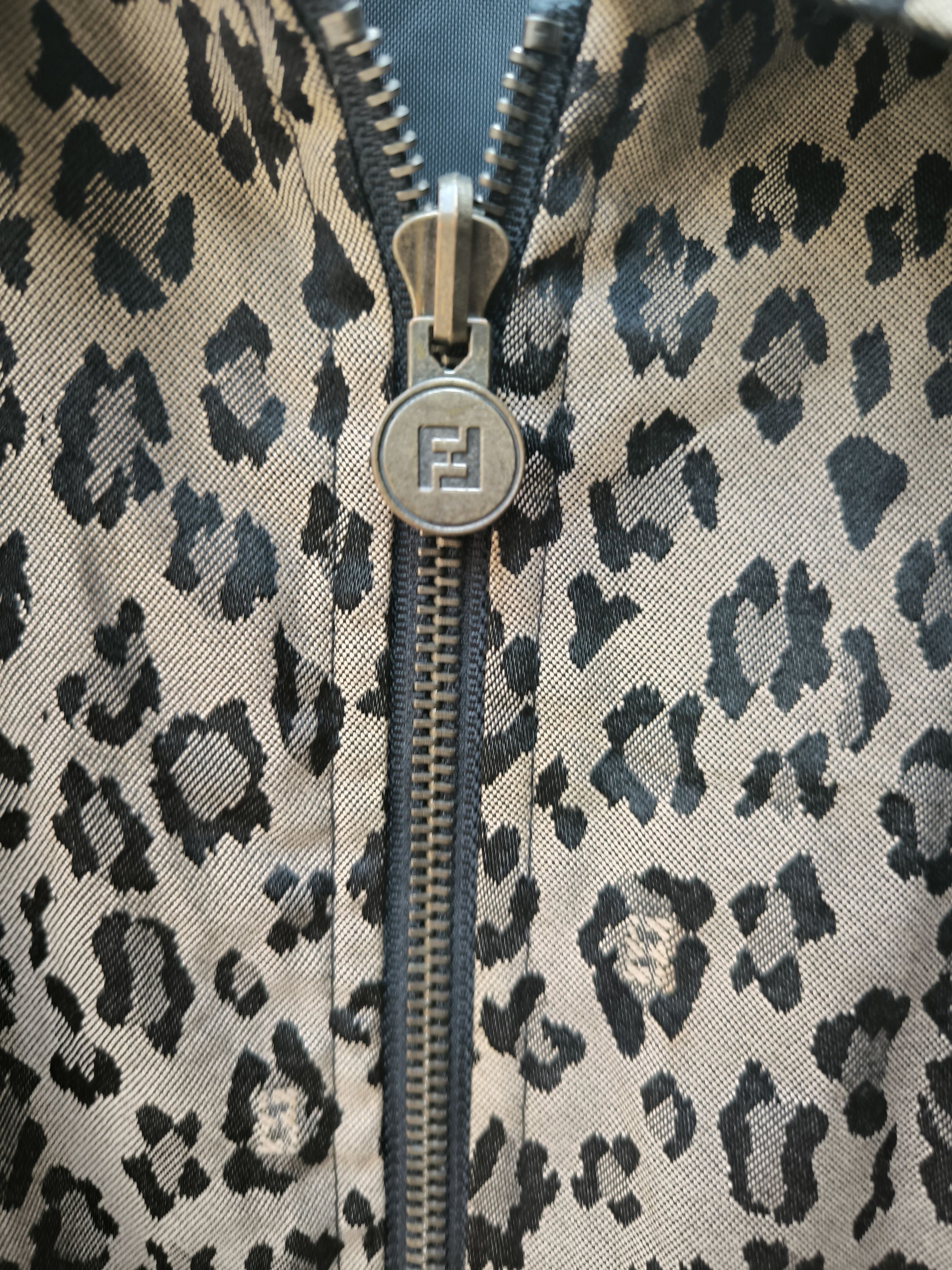 Fendi × Vintage Reversible Jacket Fendi Leopard Size US L / EU 52-54 / 3 - 3 Thumbnail