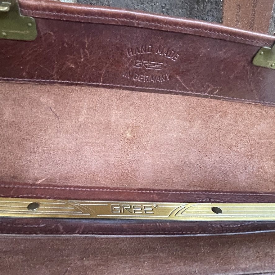 Handmade RARE 1980s BREE GERMANY LEATHER BRIEFCASE BAG R$1598 Size ONE SIZE - 15 Thumbnail