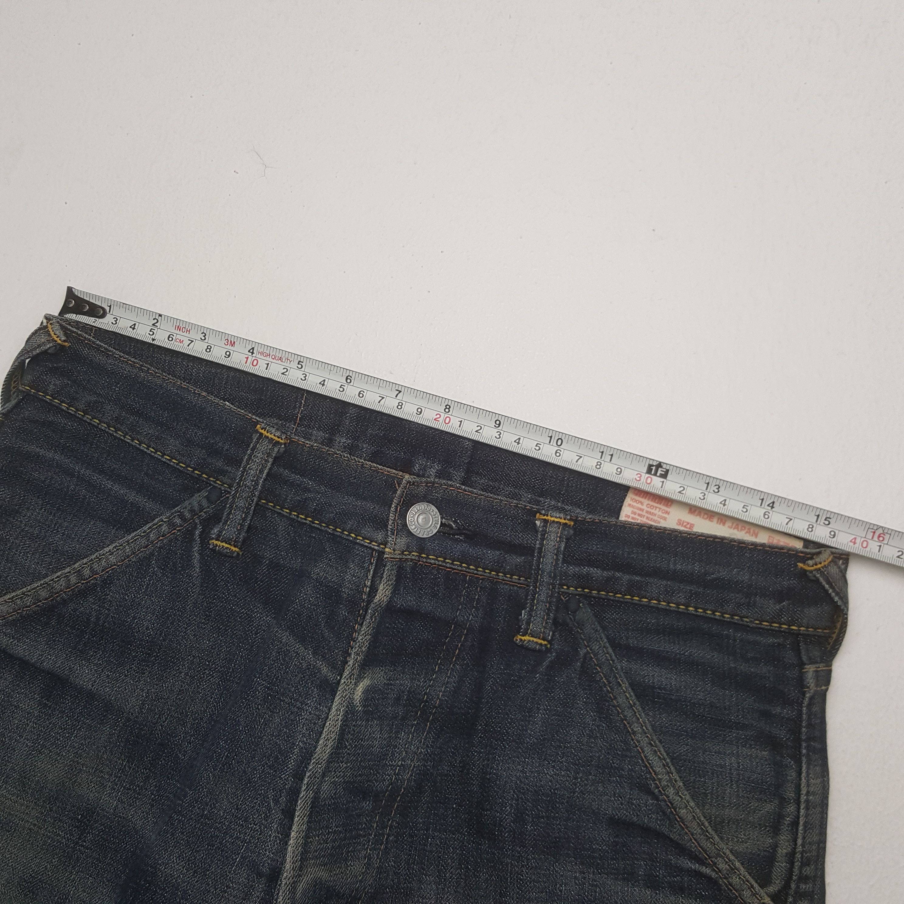 Evisu Vintage Evisu Japanese Brand Daicock Custom Art Denim Jeans Size US 30 / EU 46 - 9 Thumbnail