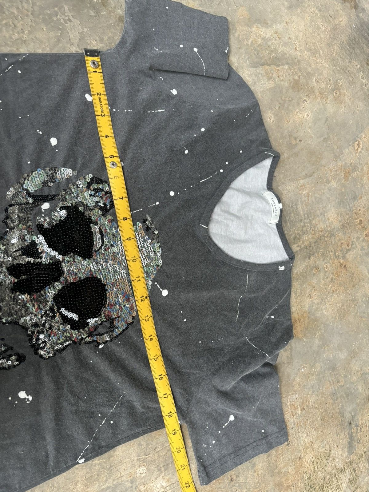 Hysteric Glamour Y2k Love holic Skull Ifsixwasnine Lgb Style Tshirt Size US M / EU 48-50 / 2 - 6 Thumbnail