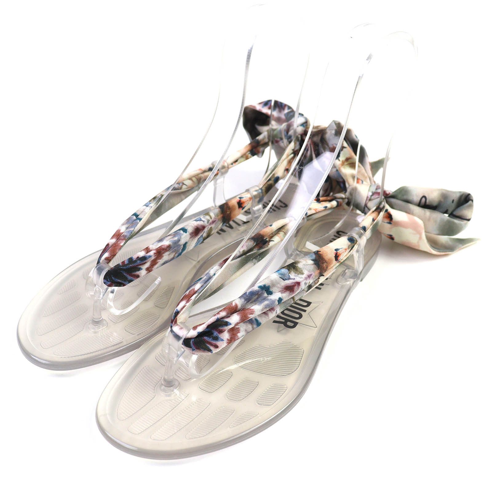 Dior Christian Dior KALEIDORSCOPIC Rubber Sandals Plastic Other KCQ193SLKS16V DUTY FREE for USA
