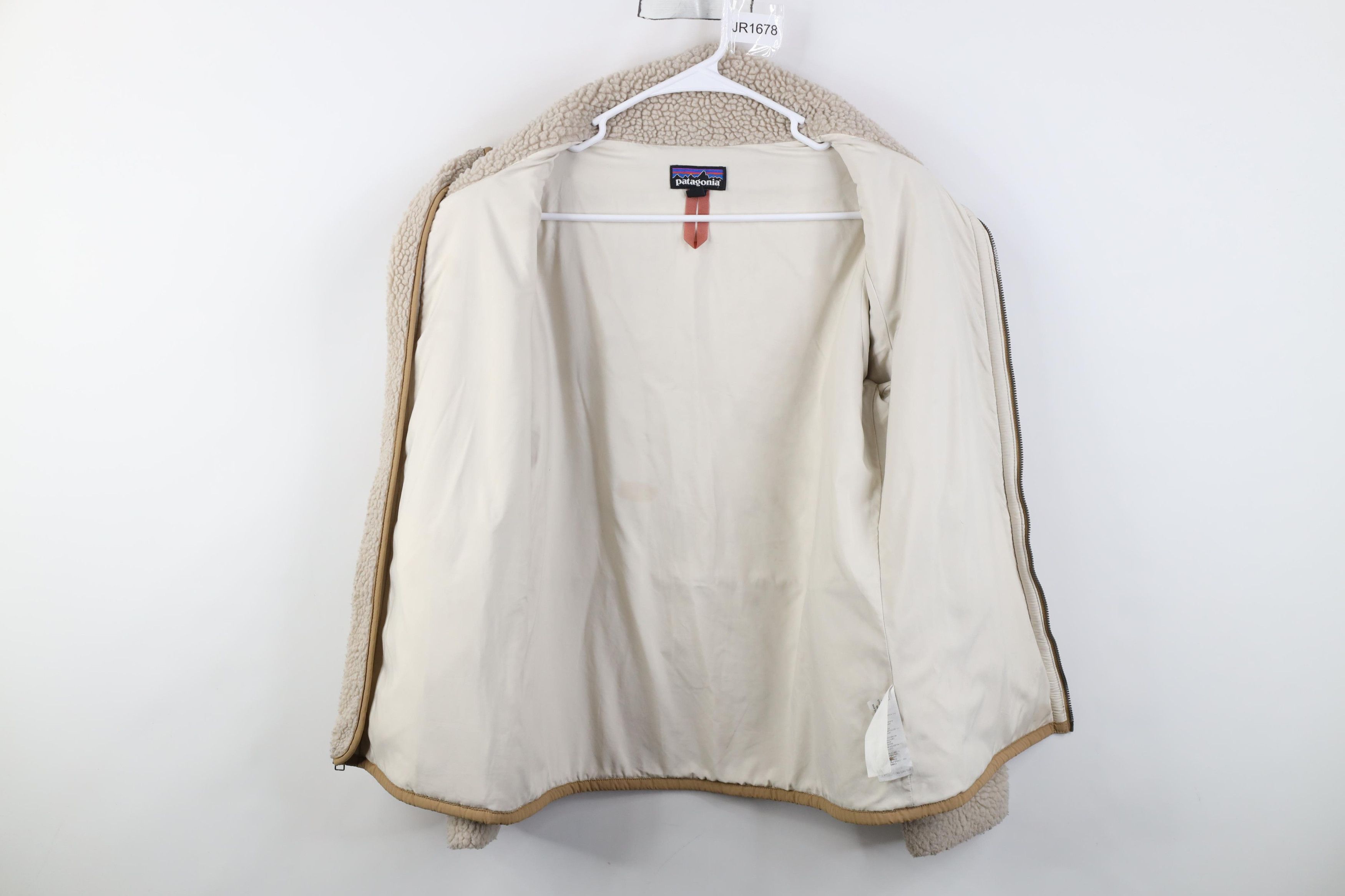 Patagonia Patagonia Pile Fleece Divided Sky Full Zip Jacket Natural Size M / US 6-8 / IT 42-44 - 9 Thumbnail