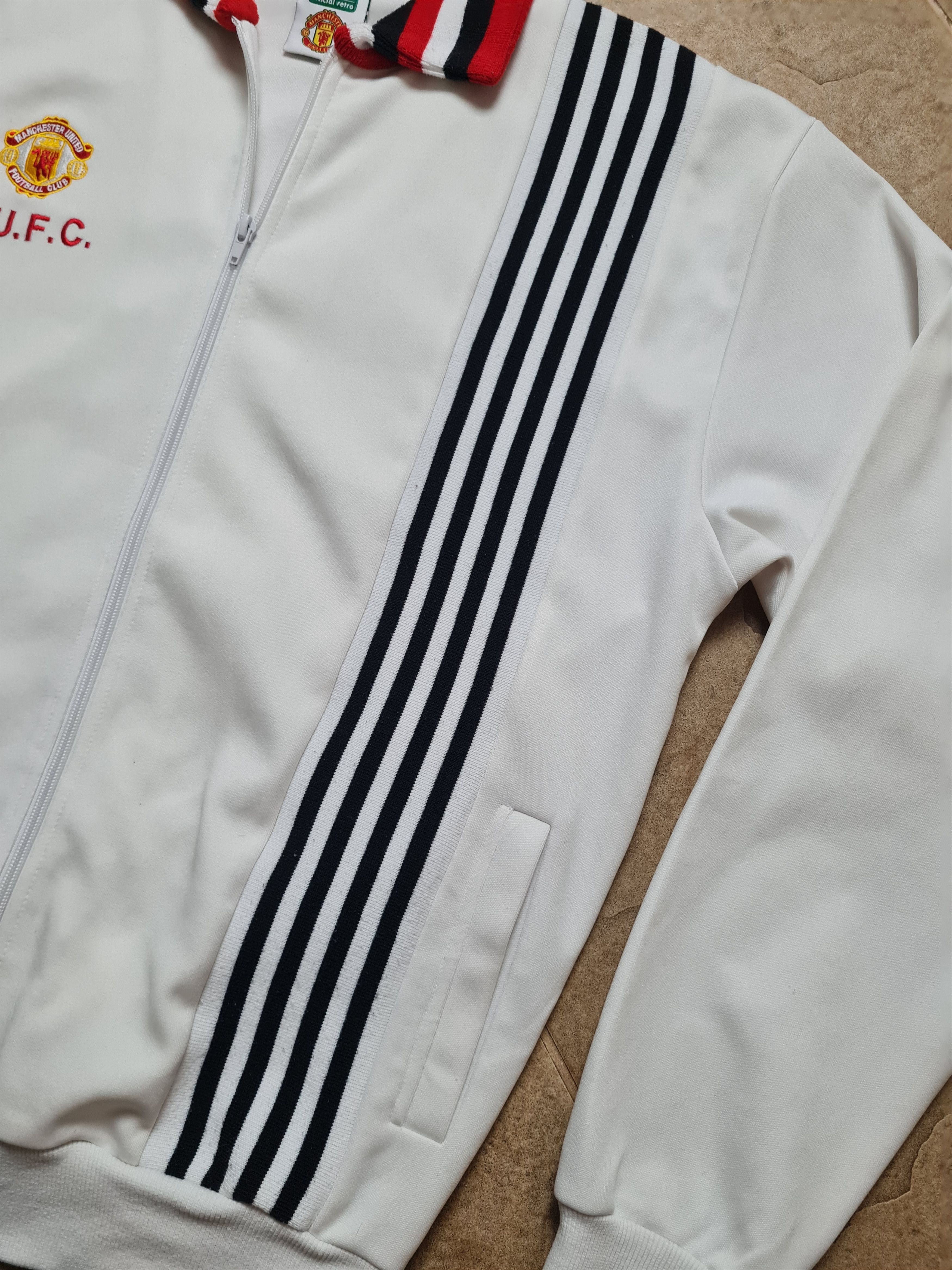 Other MANCHESTER UNITED 80s FOOTBALL SOCCER JACKET SCORE DRAW Size US L / EU 52-54 / 3 - 16 Thumbnail