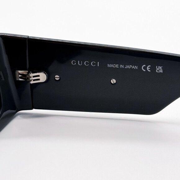 Gucci NEW GUCCI SUNGLASSES GG1646S 006 GRAY UNISEX EYEWEAR GUCCI Size ONE SIZE - 9 Thumbnail