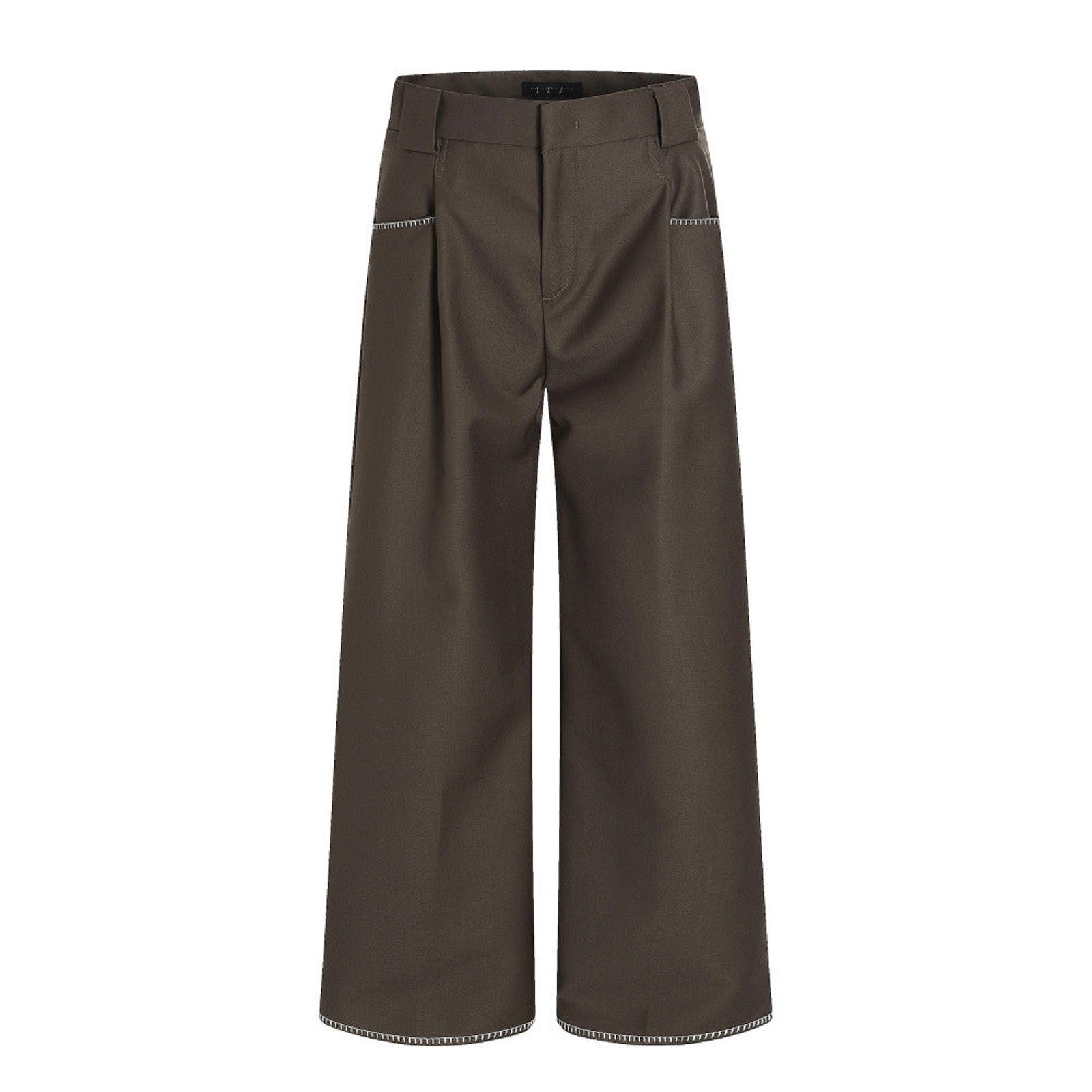 Other Wide-Leg Trousers with Contrast Detail Size US 28 / EU 44 - 4 Thumbnail