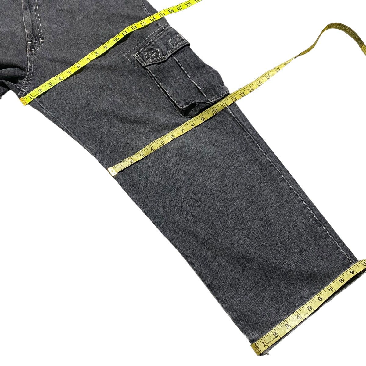 Vintage Vintage Y2K Piko Denim Wide Baggy Jeans Size US 31 - 21 Thumbnail