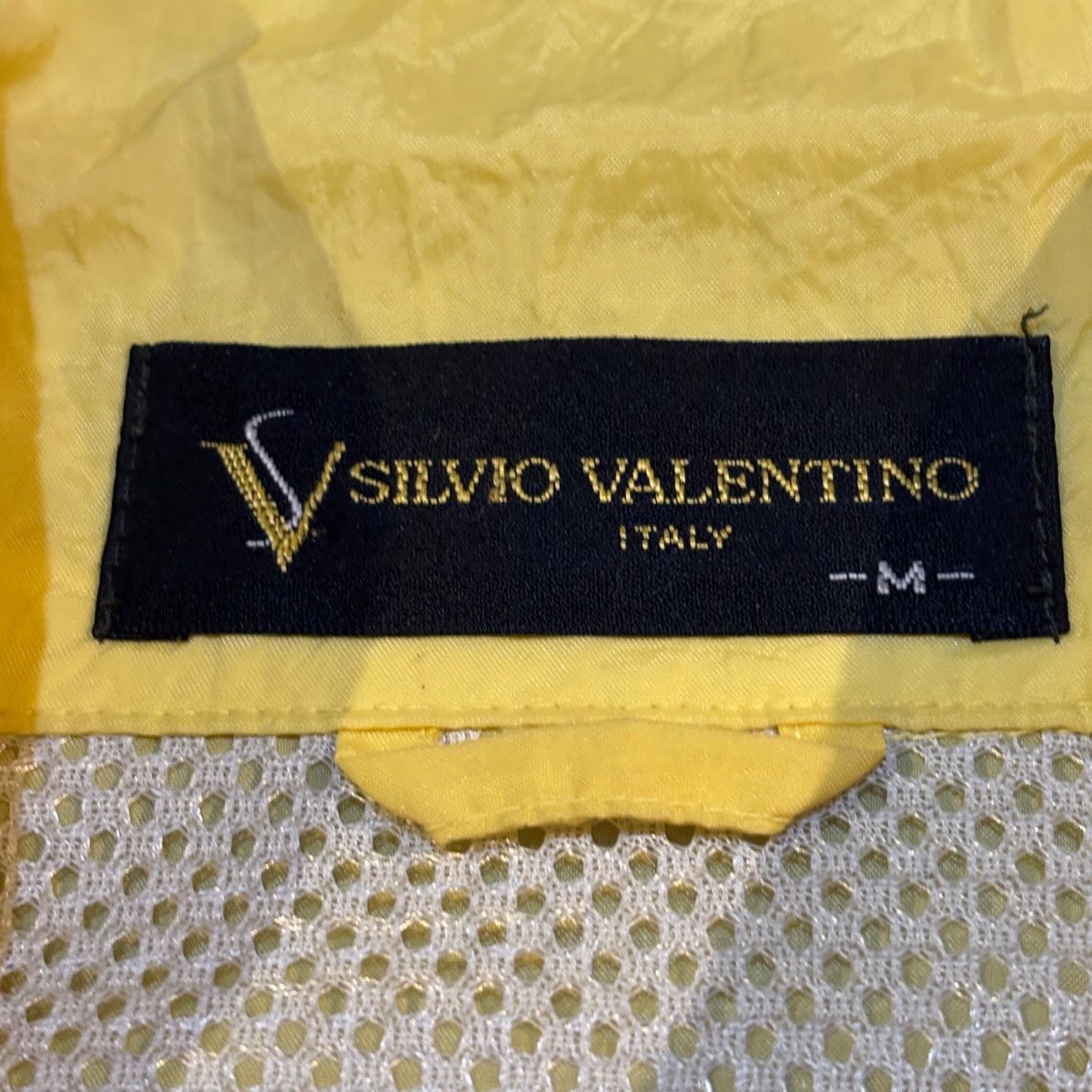 Designer × Vintage Vintage 80s Designer Silvio Valentino Italy Tracksuit Jacket Size US M / EU 48-50 / 2 - 7 Thumbnail