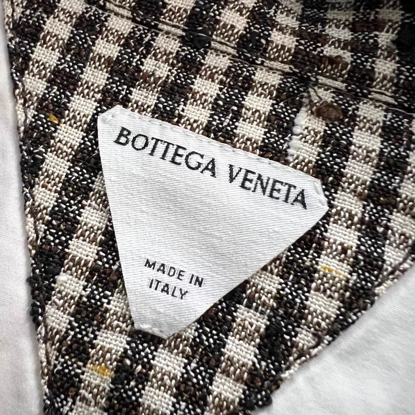 Bottega Veneta BV check all over print short shirt 48 98 New Size US M / EU 48-50 / 2 - 2 Thumbnail