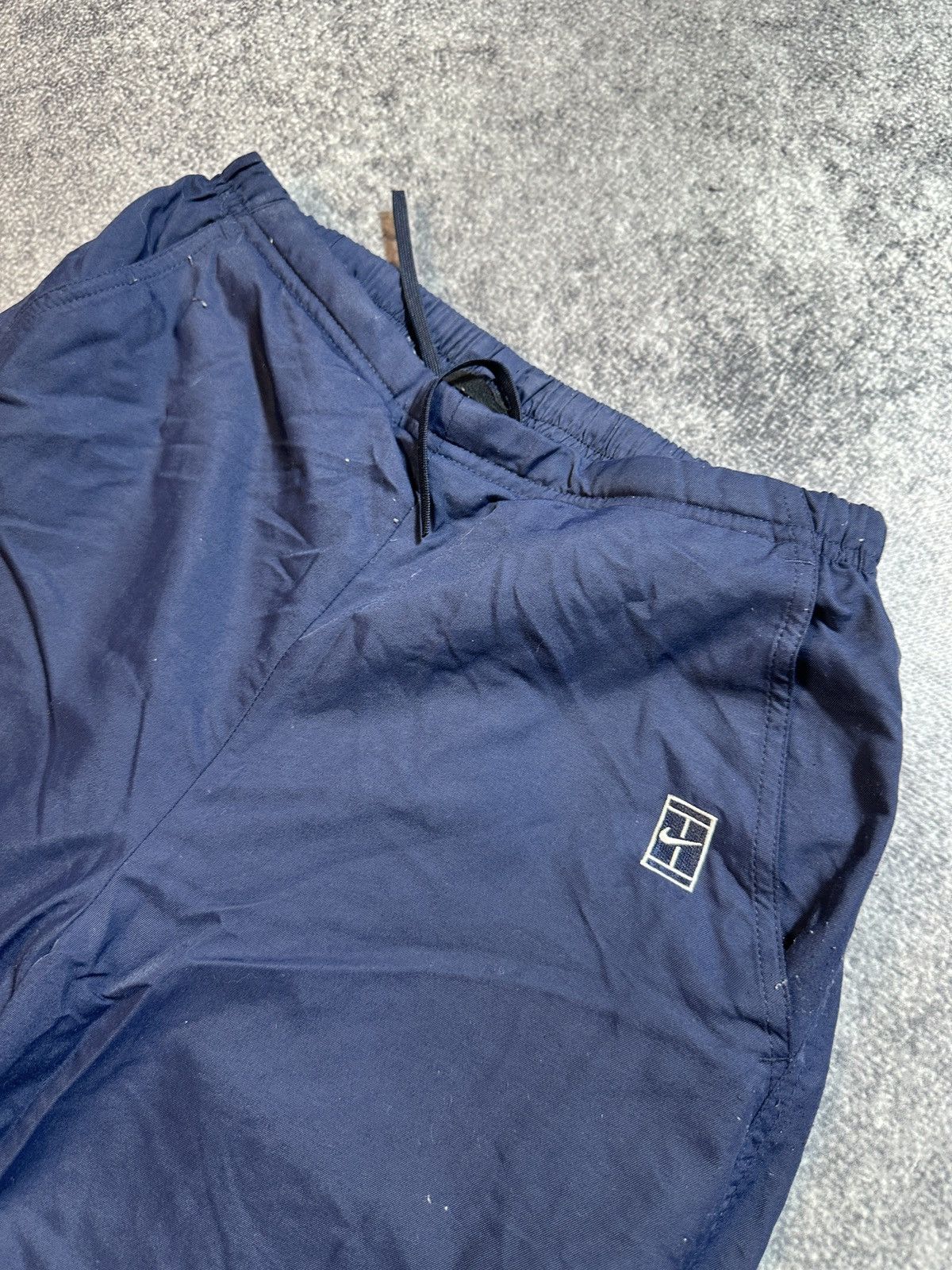 Nike × Vintage Vintage Nike Court Pants Joggers Swoosh Streetwear USA M Size US 32 / EU 48 - 2 Thumbnail