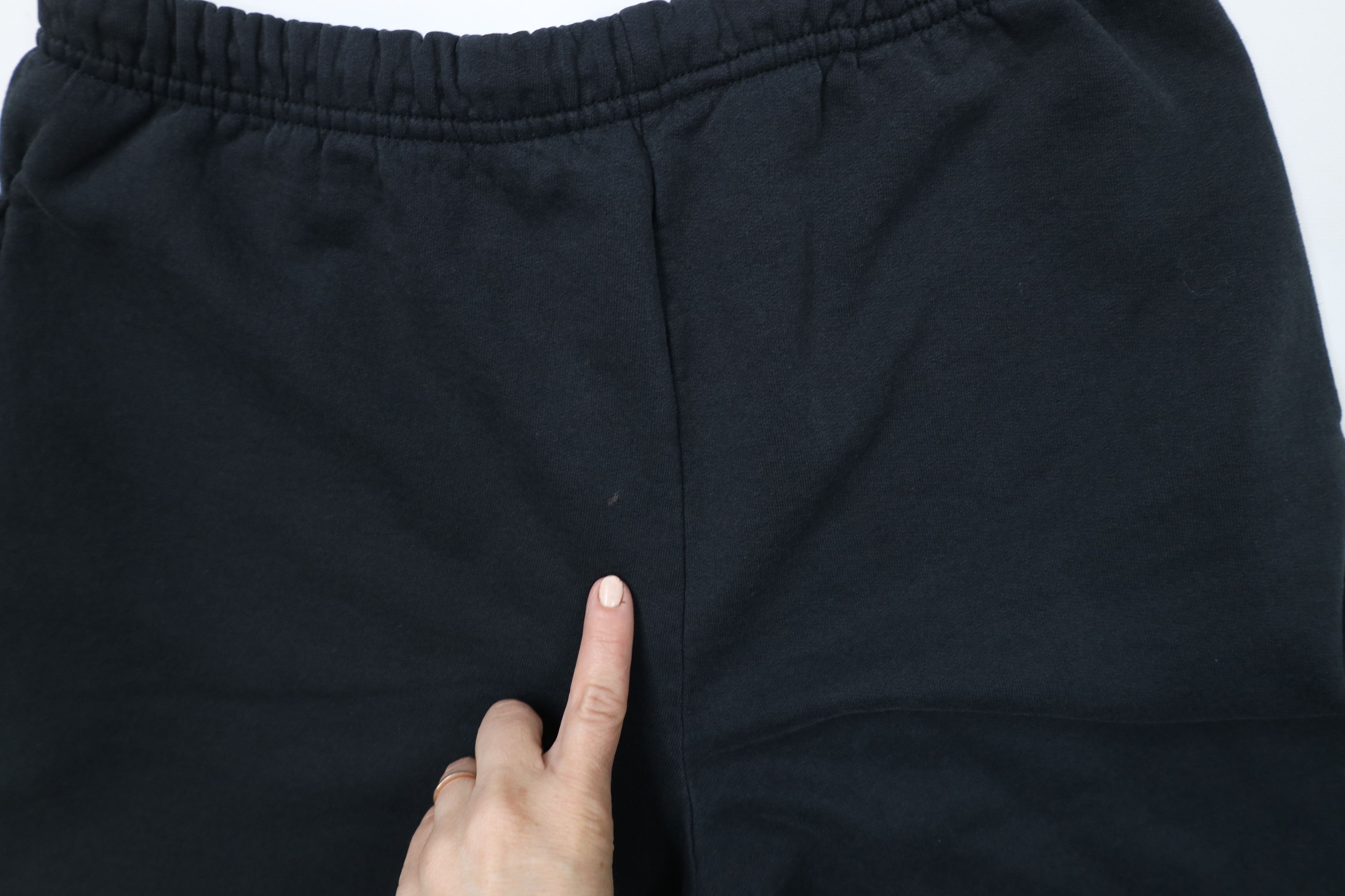 Vintage Vintage 90s Streetwear Blank Sweatpants Pants Black Size US 34 / EU 50 - 14 Thumbnail