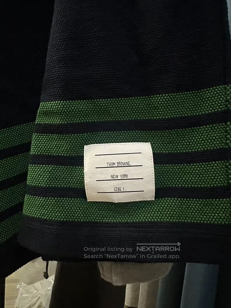 Thom Browne Thom Browne size 1 Striped Drawstring Three Quarter Pants, Size US 30 / EU 46 - 2 Thumbnail