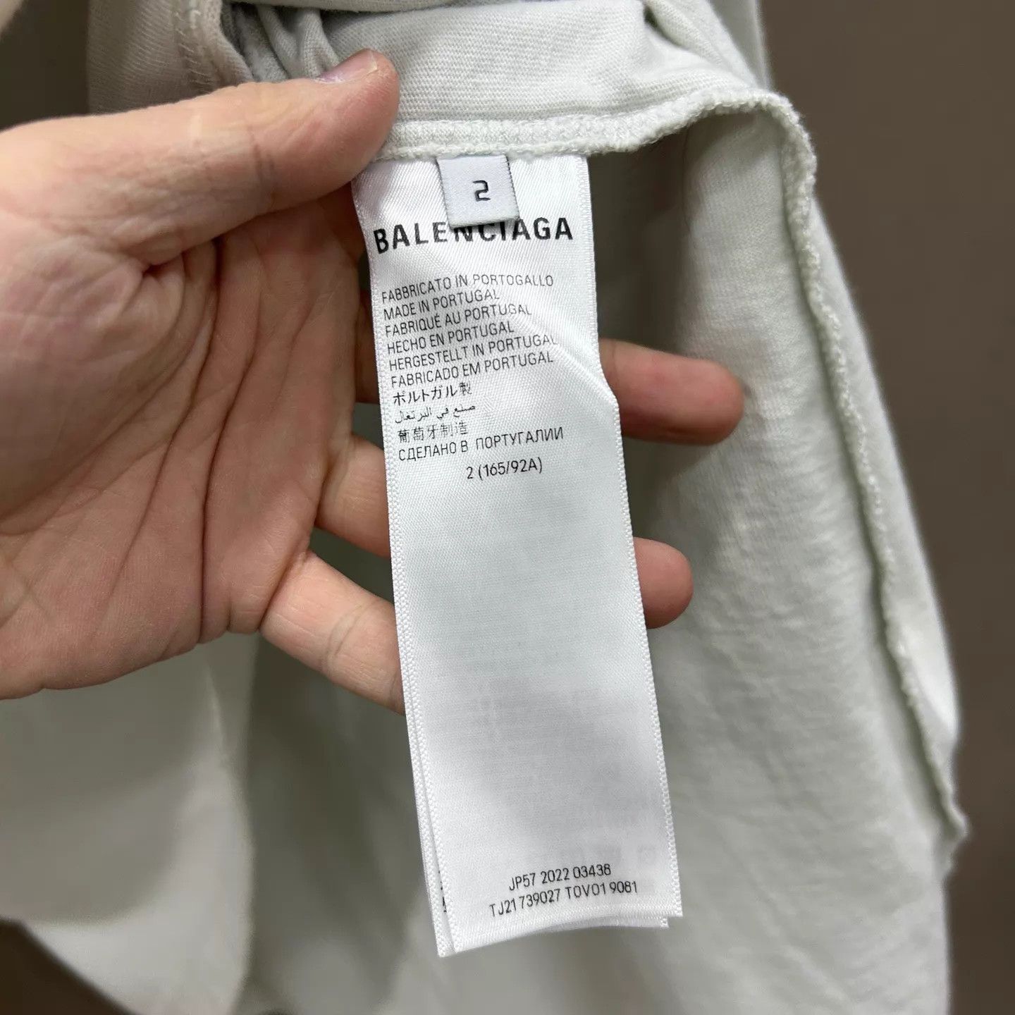 Balenciaga Balenciaga 99 New Embroidered Logo Long Sleeve 2 Size XS / US 0-2 / IT 36-38 - 4 Thumbnail