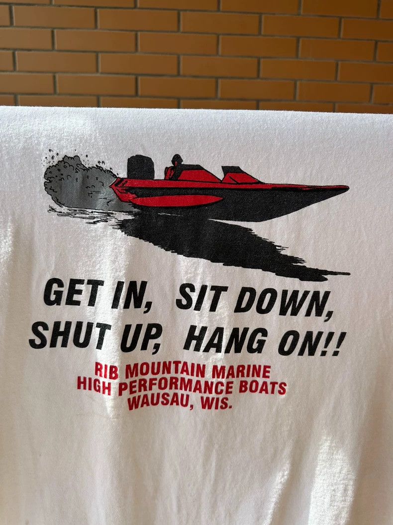 Vintage VintageTee 90s Rib Mountain Marine 2505-Nextarrow Size US L / EU 52-54 / 3 - 4 Thumbnail