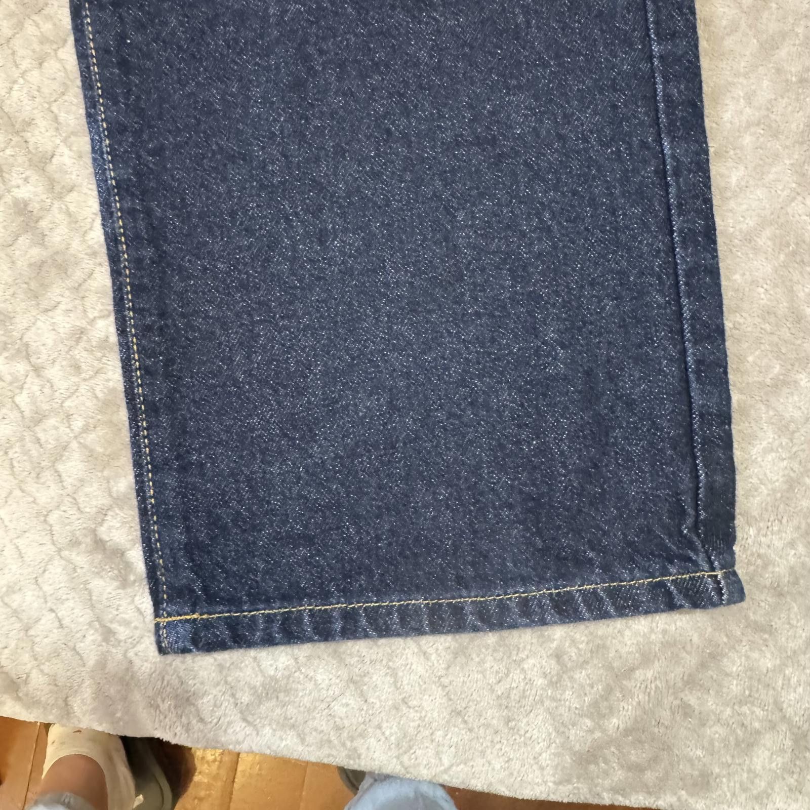 Designer Vintage RL Polo Jeans Ralph Lauren Men's 36x32 Dark Wash Size US 36 / EU 52 - 6 Thumbnail
