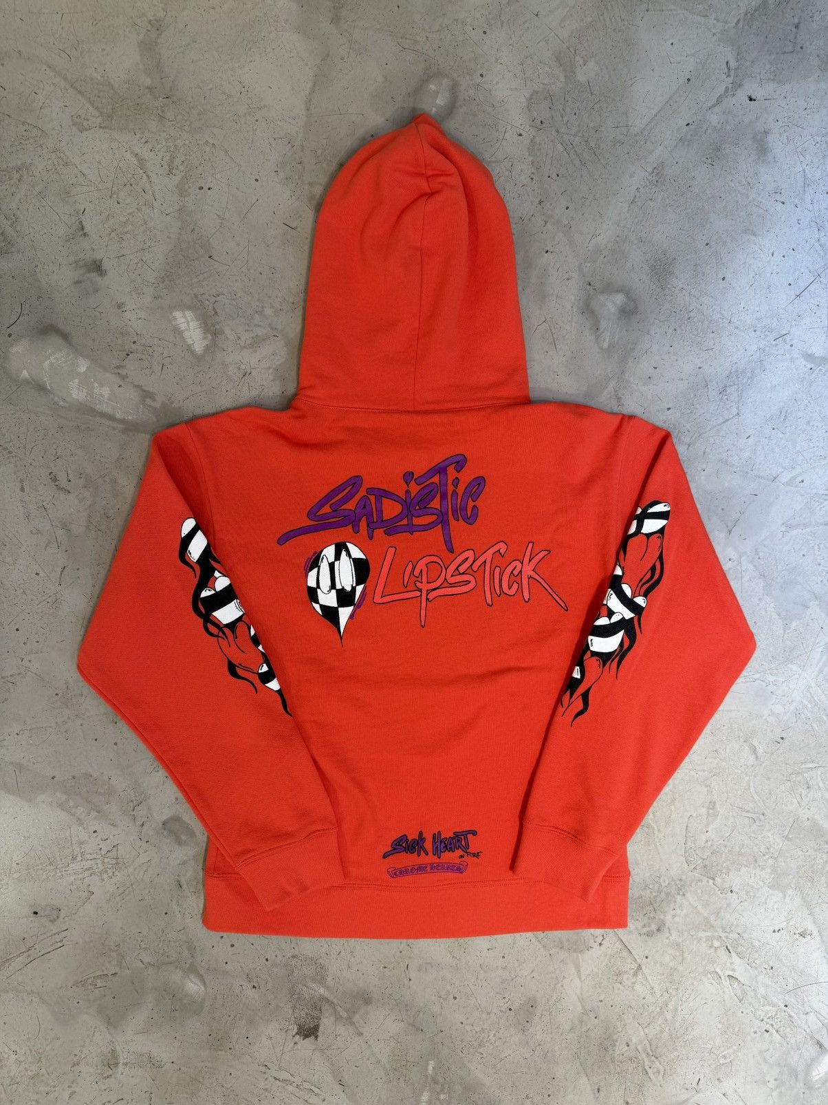 Chrome Hearts Chrome Hearts Matty Bot Sadistic Lipstick Hoodie Size Medium Size US M / EU 48-50 / 2 - 1 Thumbnail